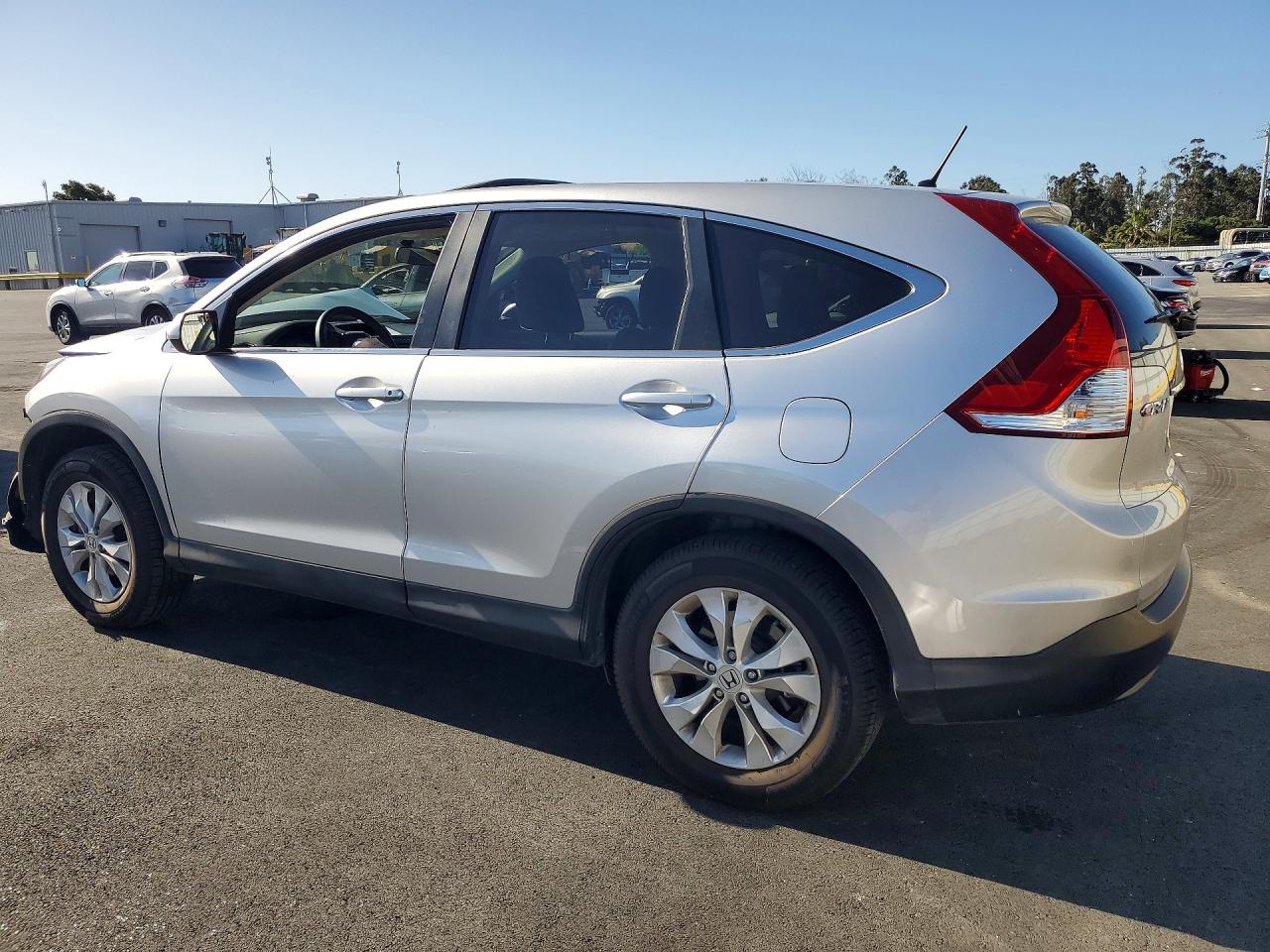 2014 Honda Cr-v Ex Silver vin: 2HKRM4H55EH659320