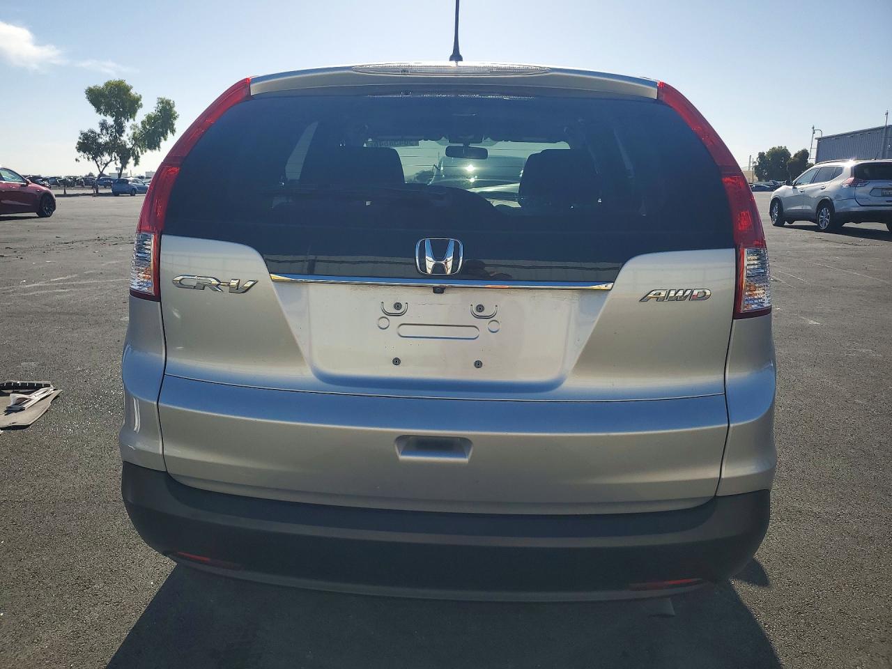 2014 Honda Cr-v Ex Silver vin: 2HKRM4H55EH659320