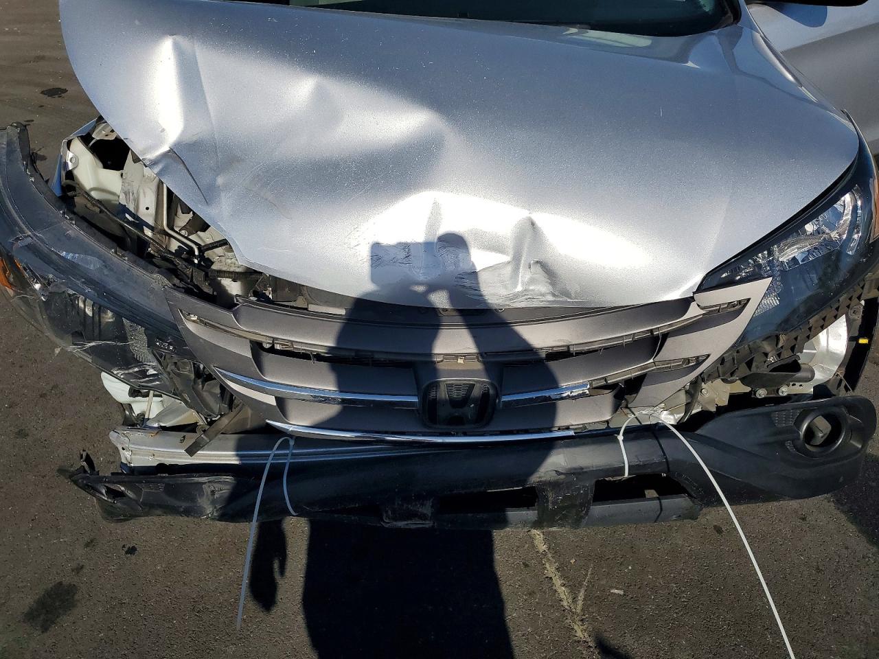 2014 Honda Cr-v Ex Silver vin: 2HKRM4H55EH659320