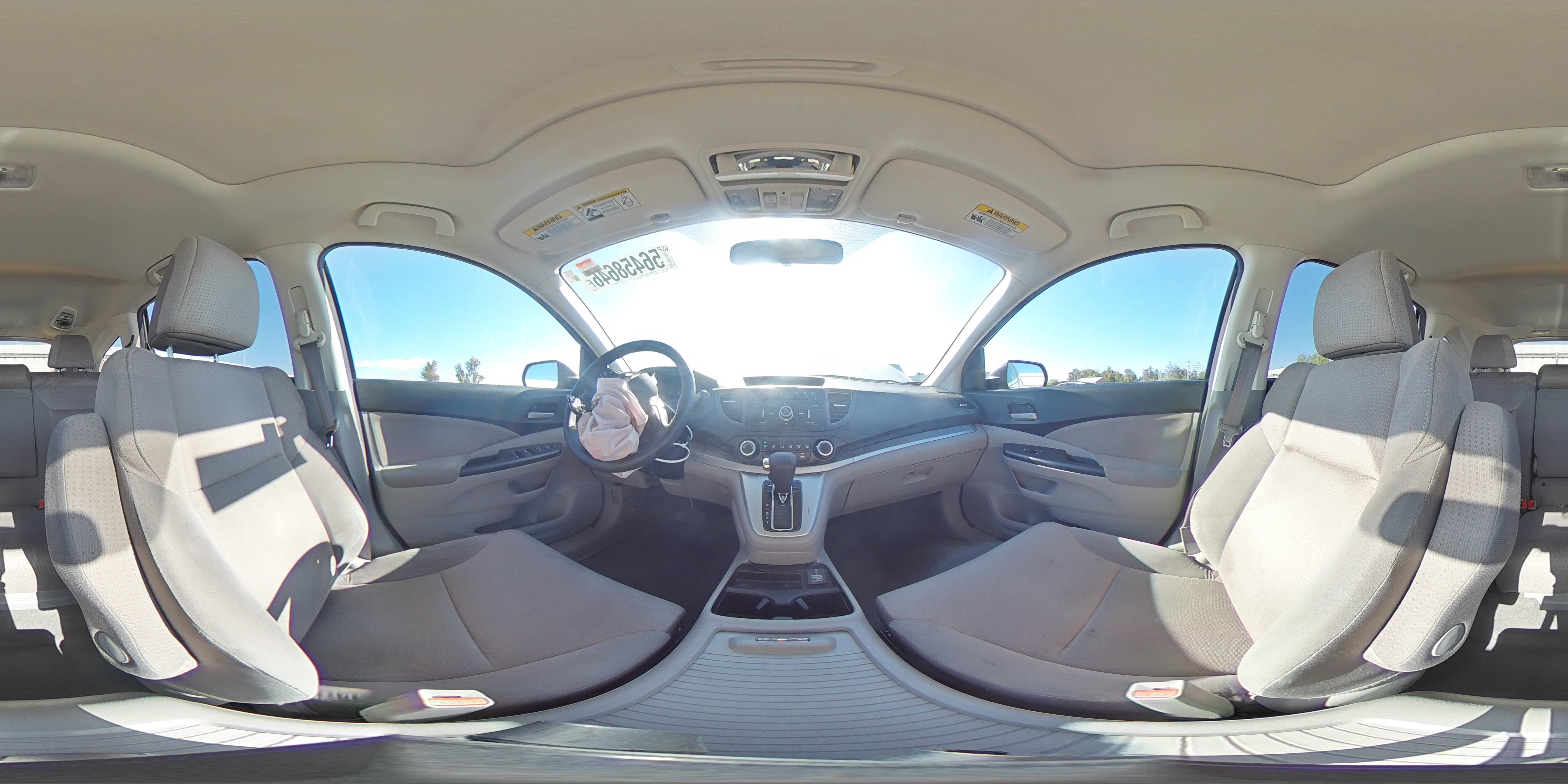 2014 Honda Cr-v Ex Silver vin: 2HKRM4H55EH659320