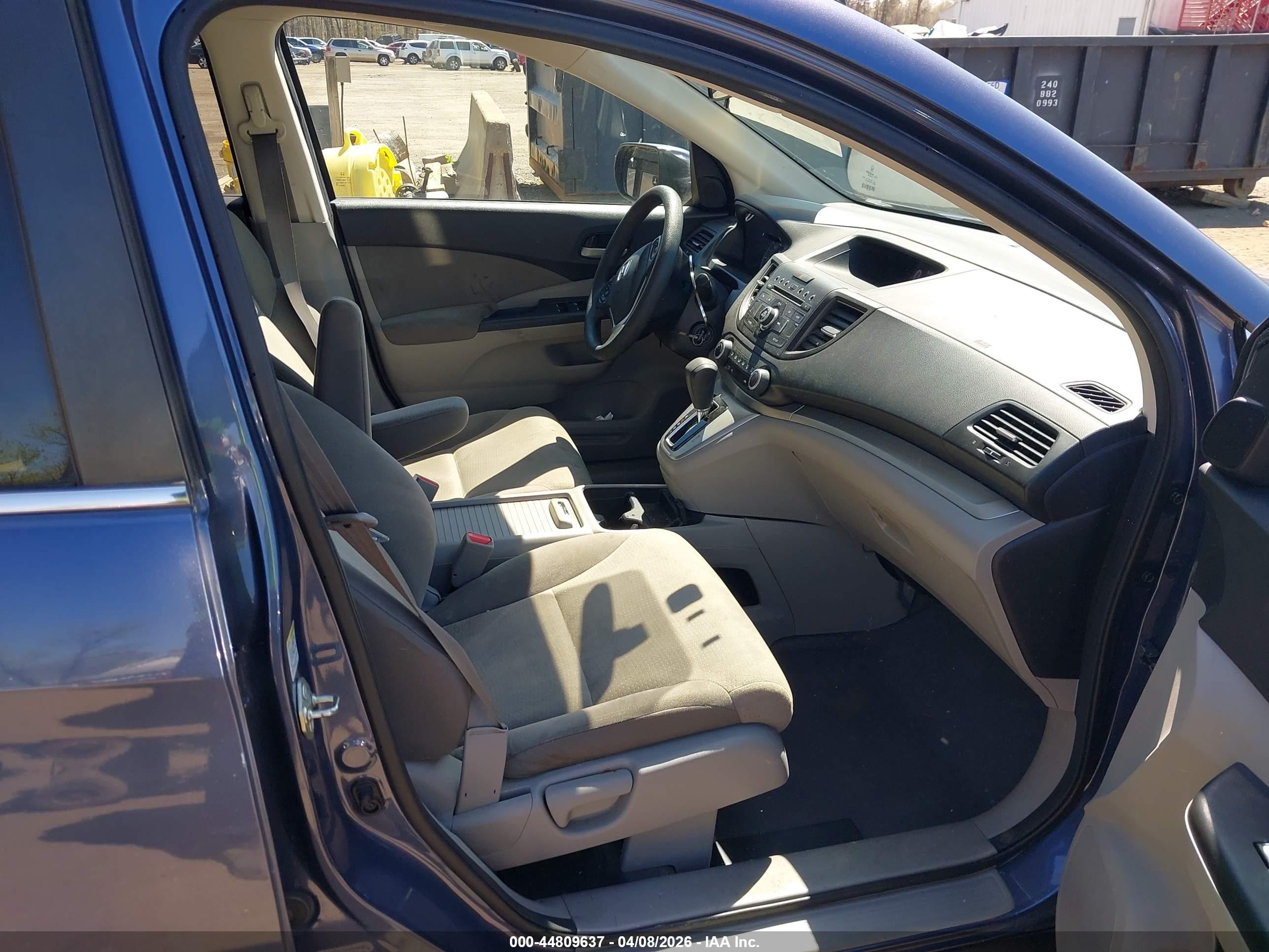 2014 Honda Cr-v Ex Blue vin: 2HKRM4H55EH708032