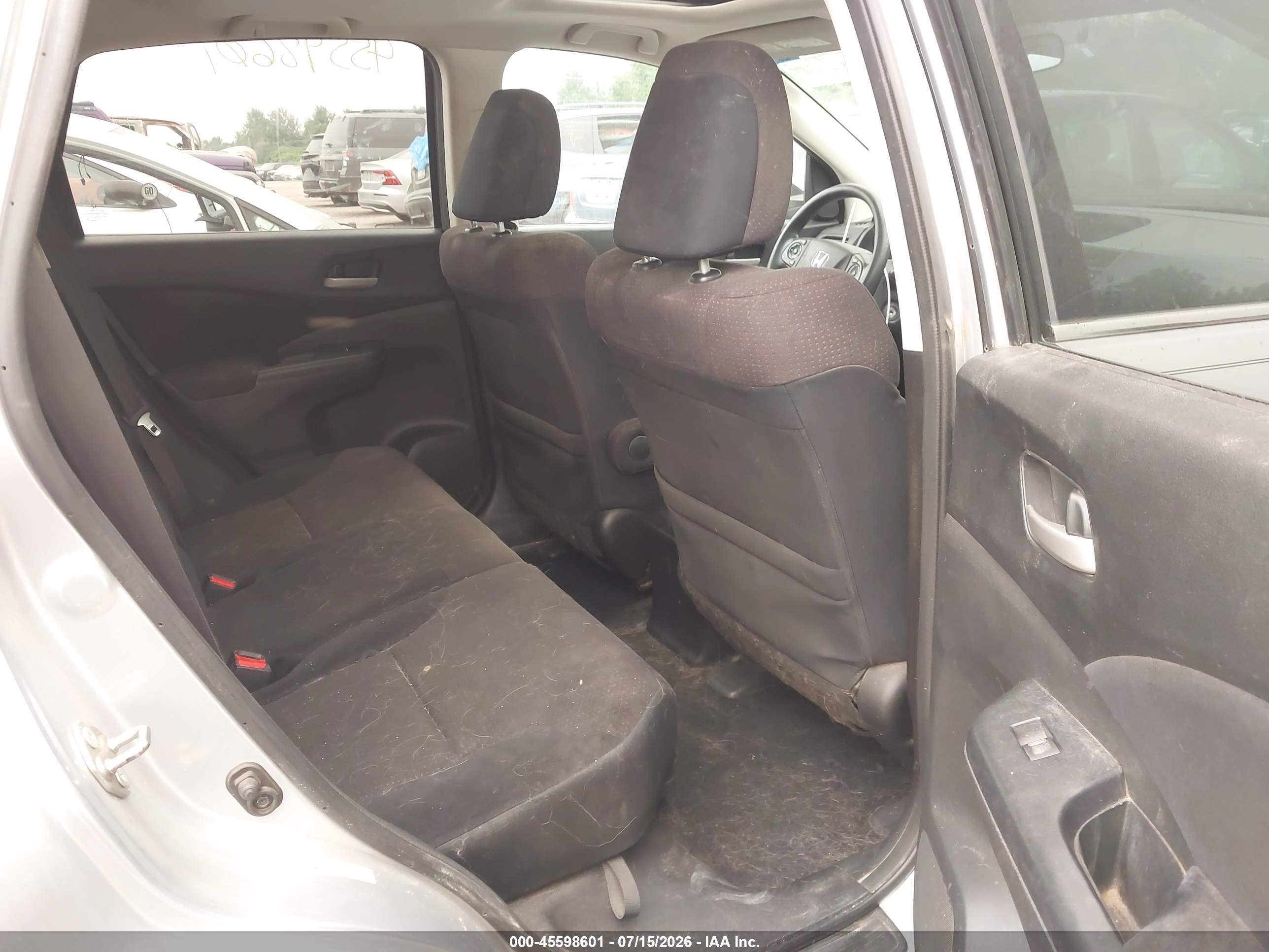 2014 Honda Cr-v Ex Silver vin: 2HKRM4H55EH710217