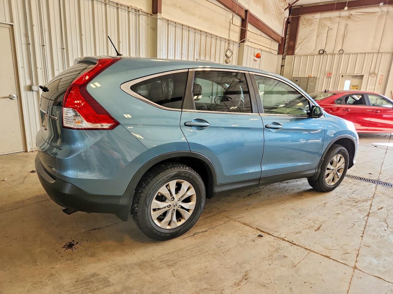 2014 Honda Cr-v Ex Blue vin: 2HKRM4H55EH715319