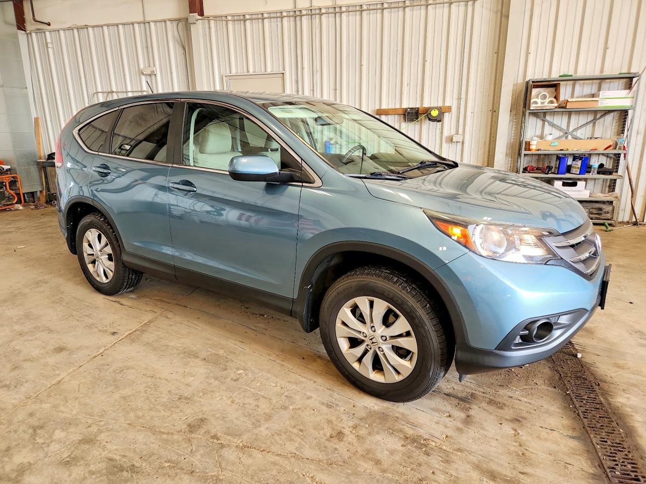 2014 Honda Cr-v Ex Blue vin: 2HKRM4H55EH715319