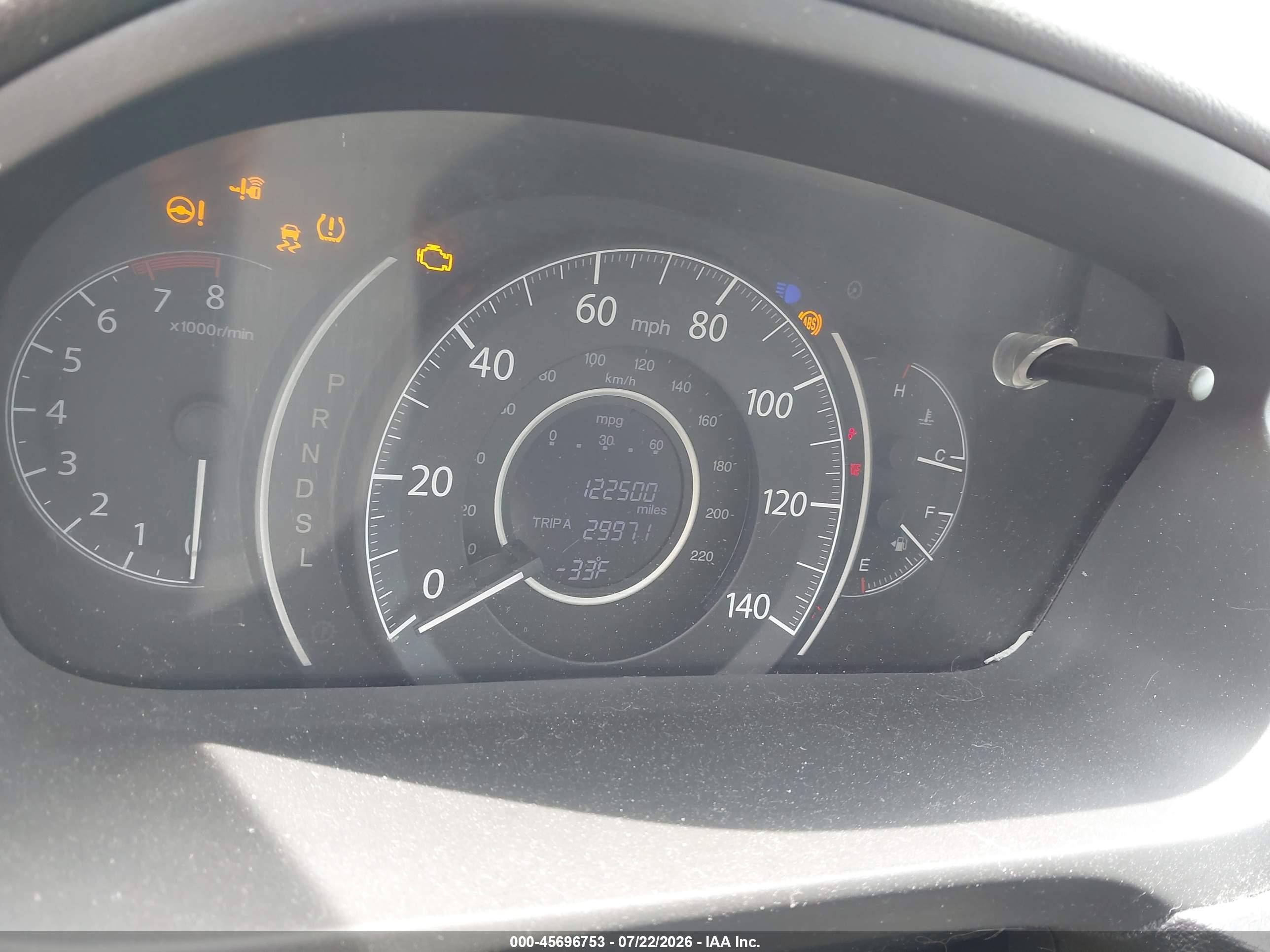 2015 Honda Cr-v Ex Серый vin: 2HKRM4H55FH610121