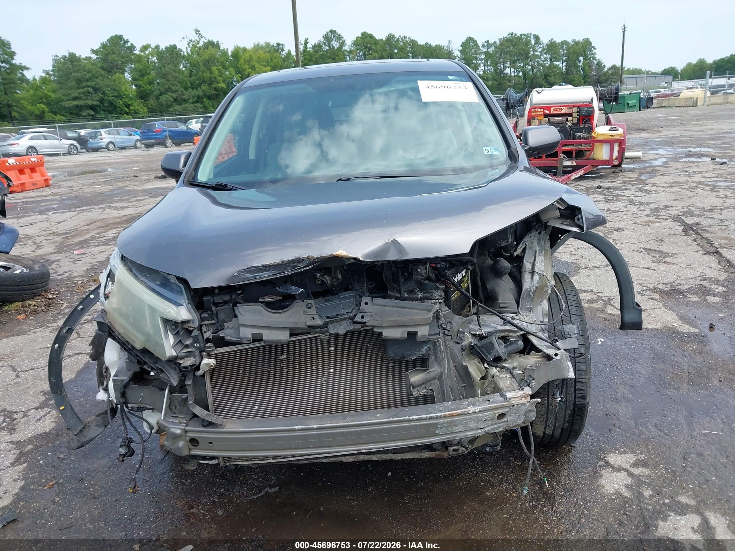 2015 Honda Cr-v Ex Серый vin: 2HKRM4H55FH610121