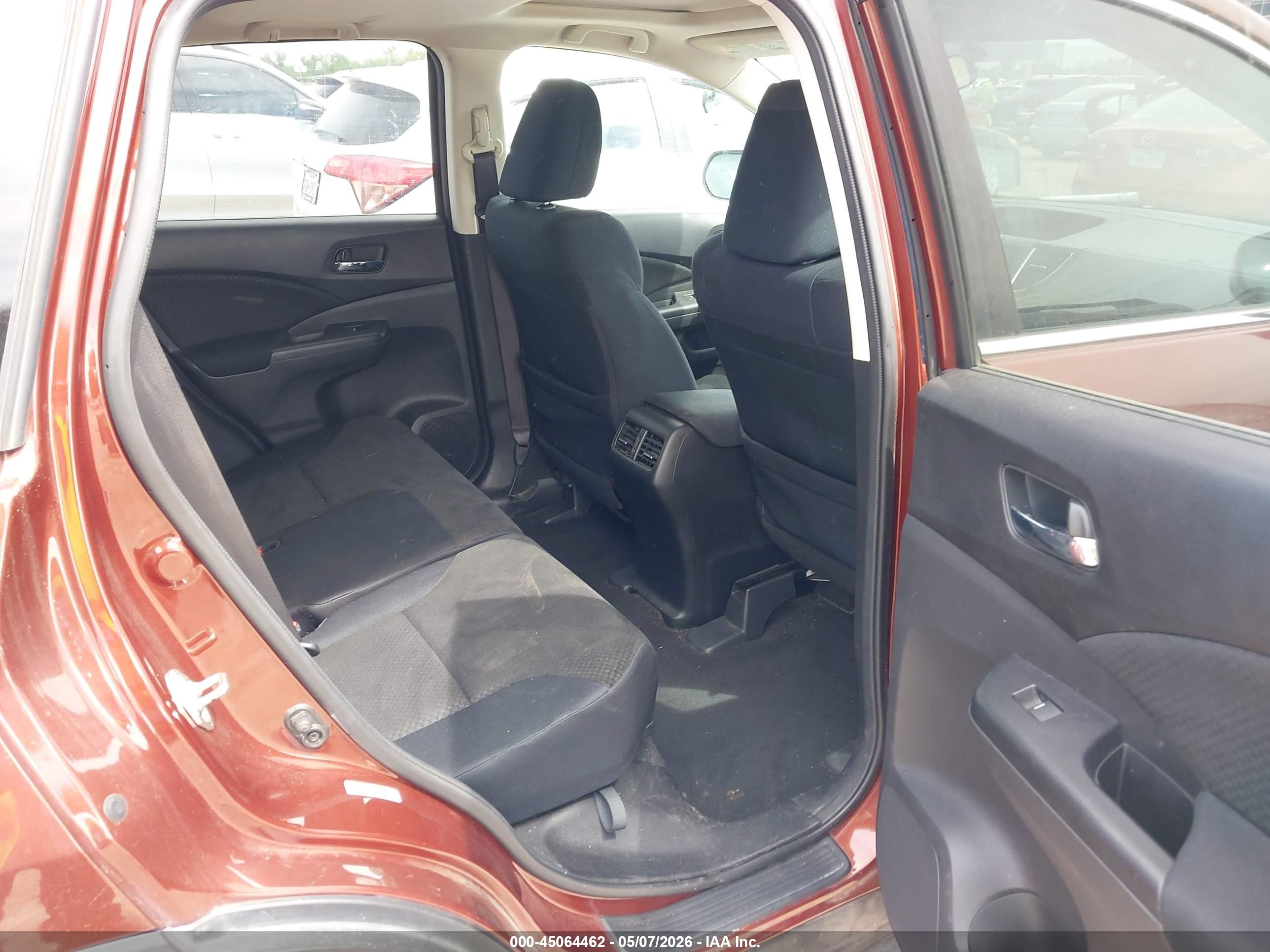 2015 Honda Cr-v Ex Maroon vin: 2HKRM4H55FH627307