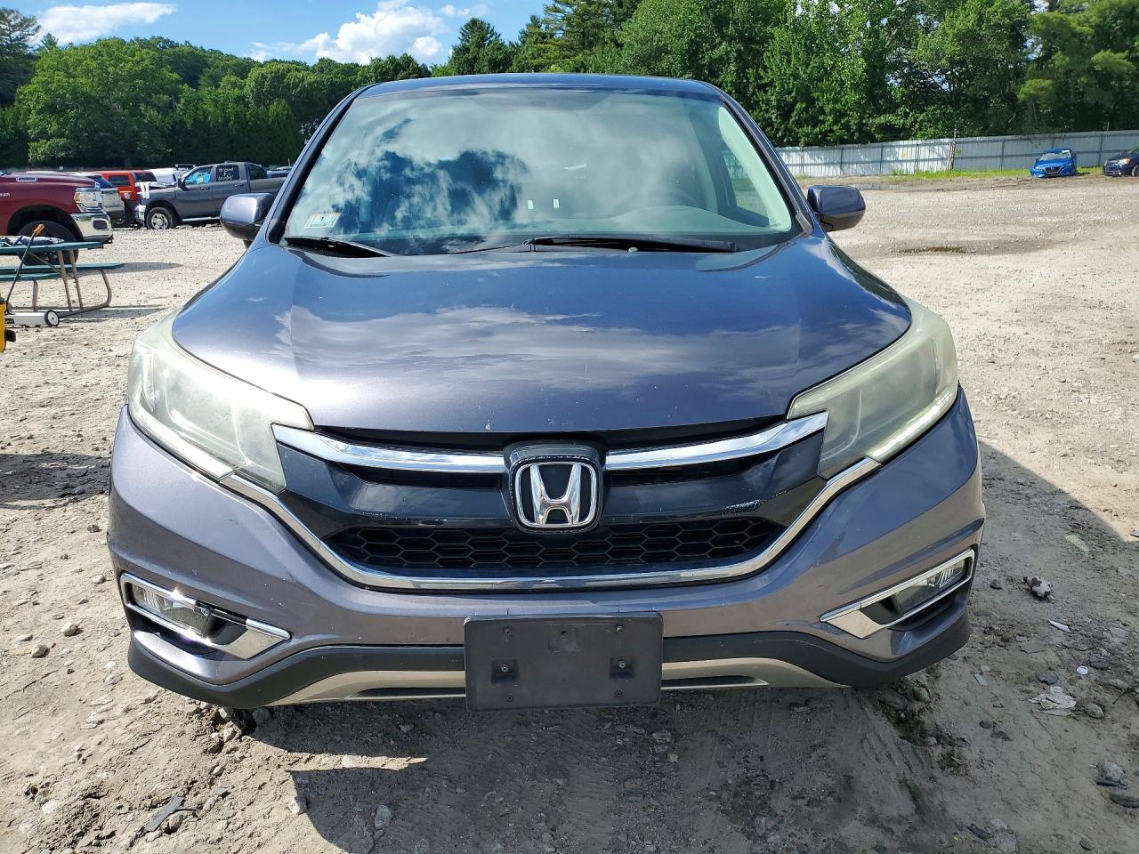 2015 Honda Cr-v Ex Gray vin: 2HKRM4H55FH644592