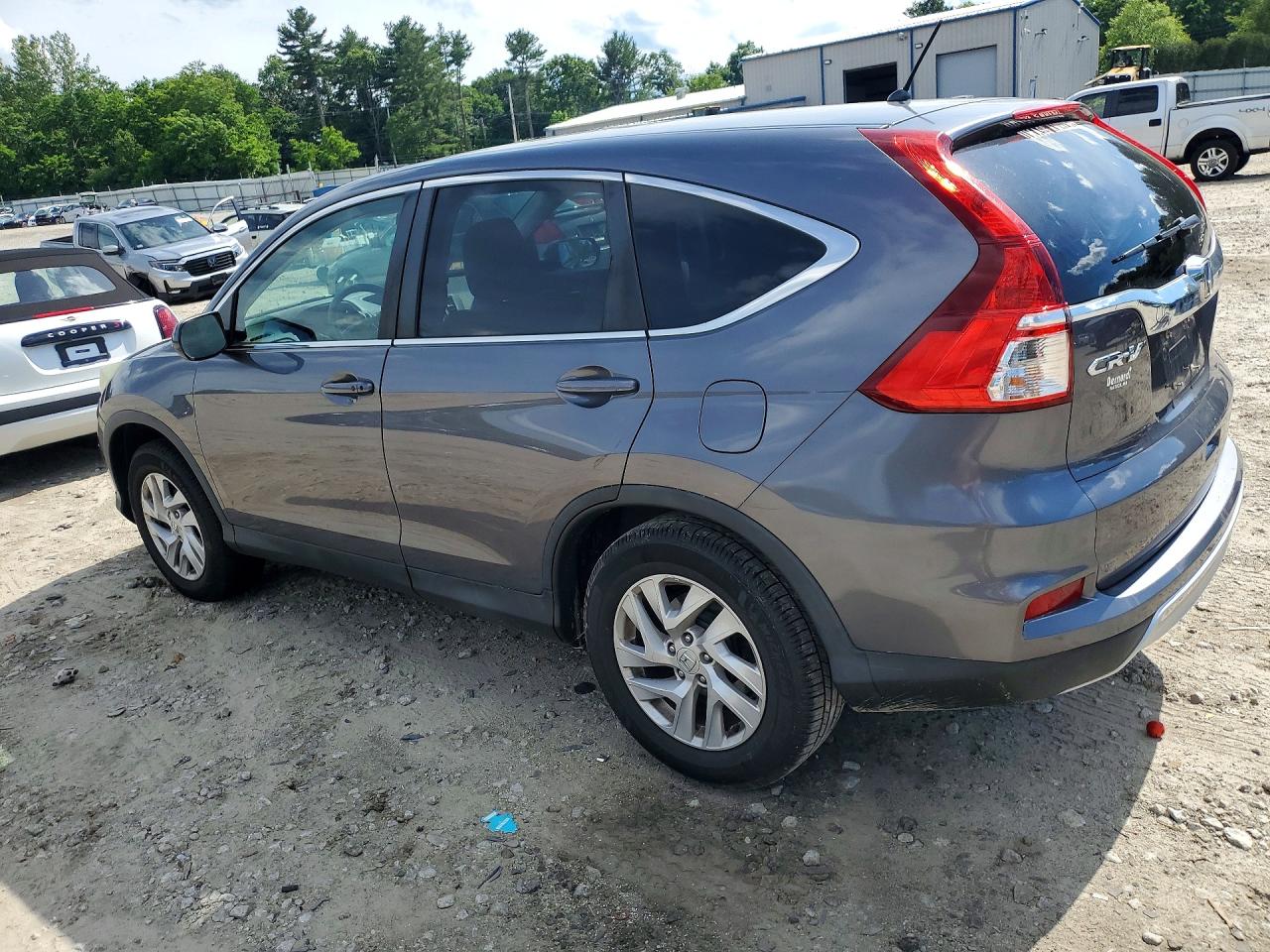 2015 Honda Cr-v Ex Gray vin: 2HKRM4H55FH644592