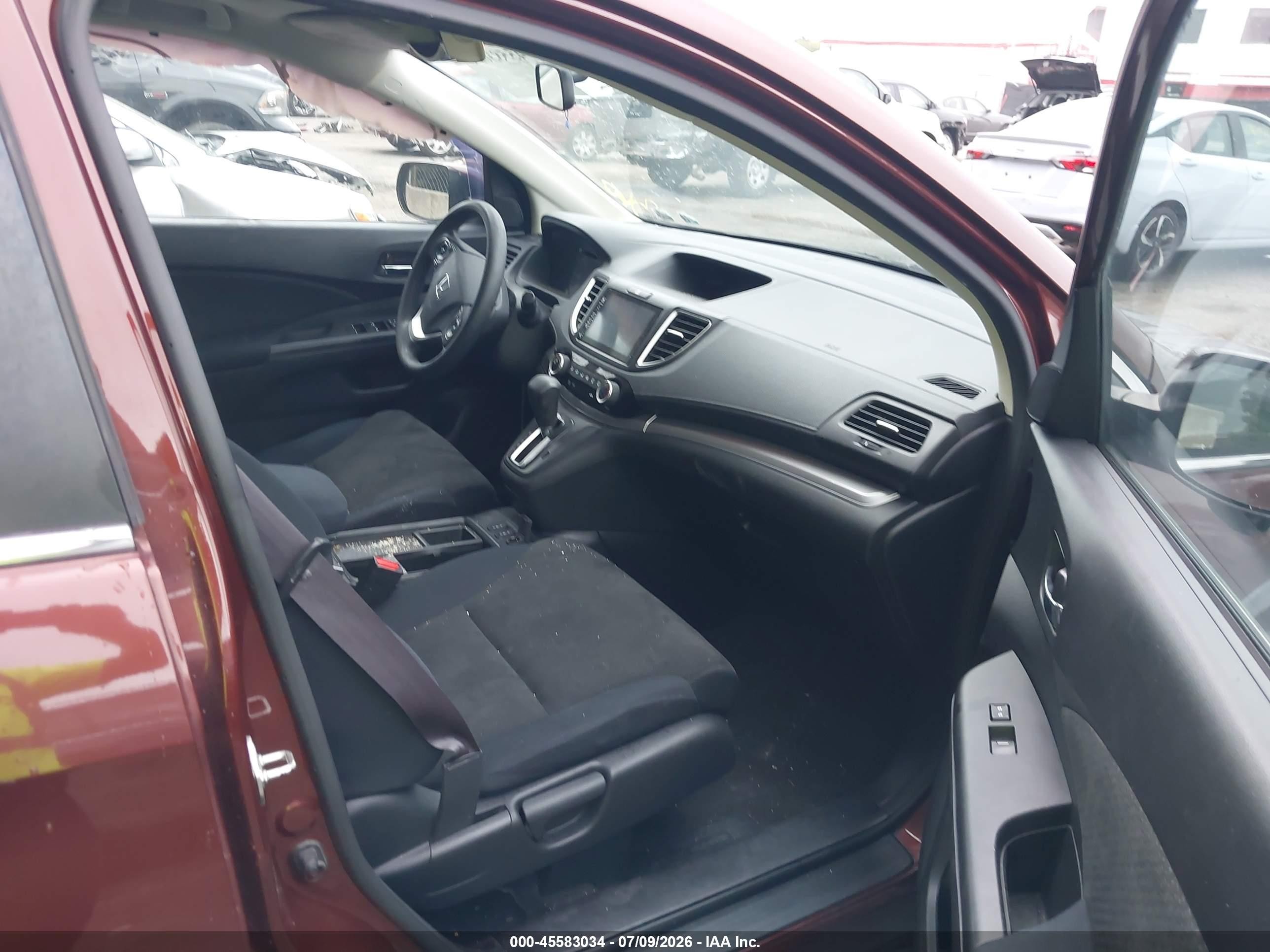 2015 Honda Cr-v Ex Orange vin: 2HKRM4H55FH649503