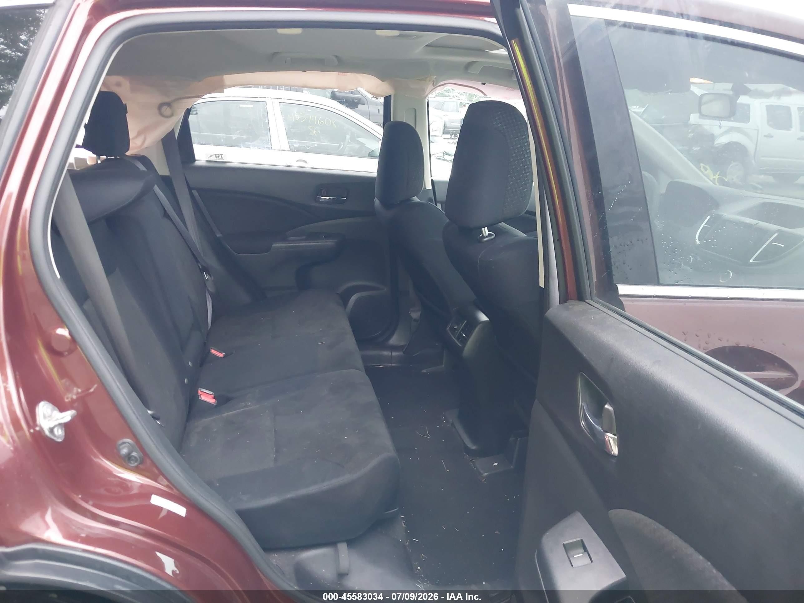 2015 Honda Cr-v Ex Orange vin: 2HKRM4H55FH649503