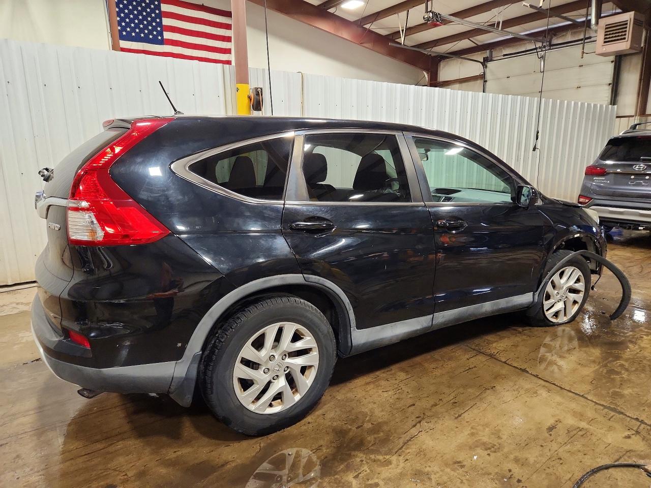 2015 Honda Cr-v Ex Black vin: 2HKRM4H55FH651087