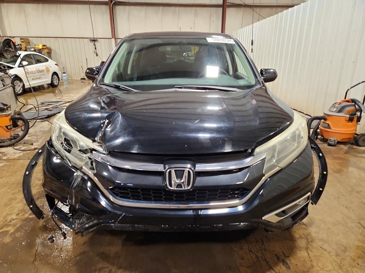 2015 Honda Cr-v Ex Black vin: 2HKRM4H55FH651087