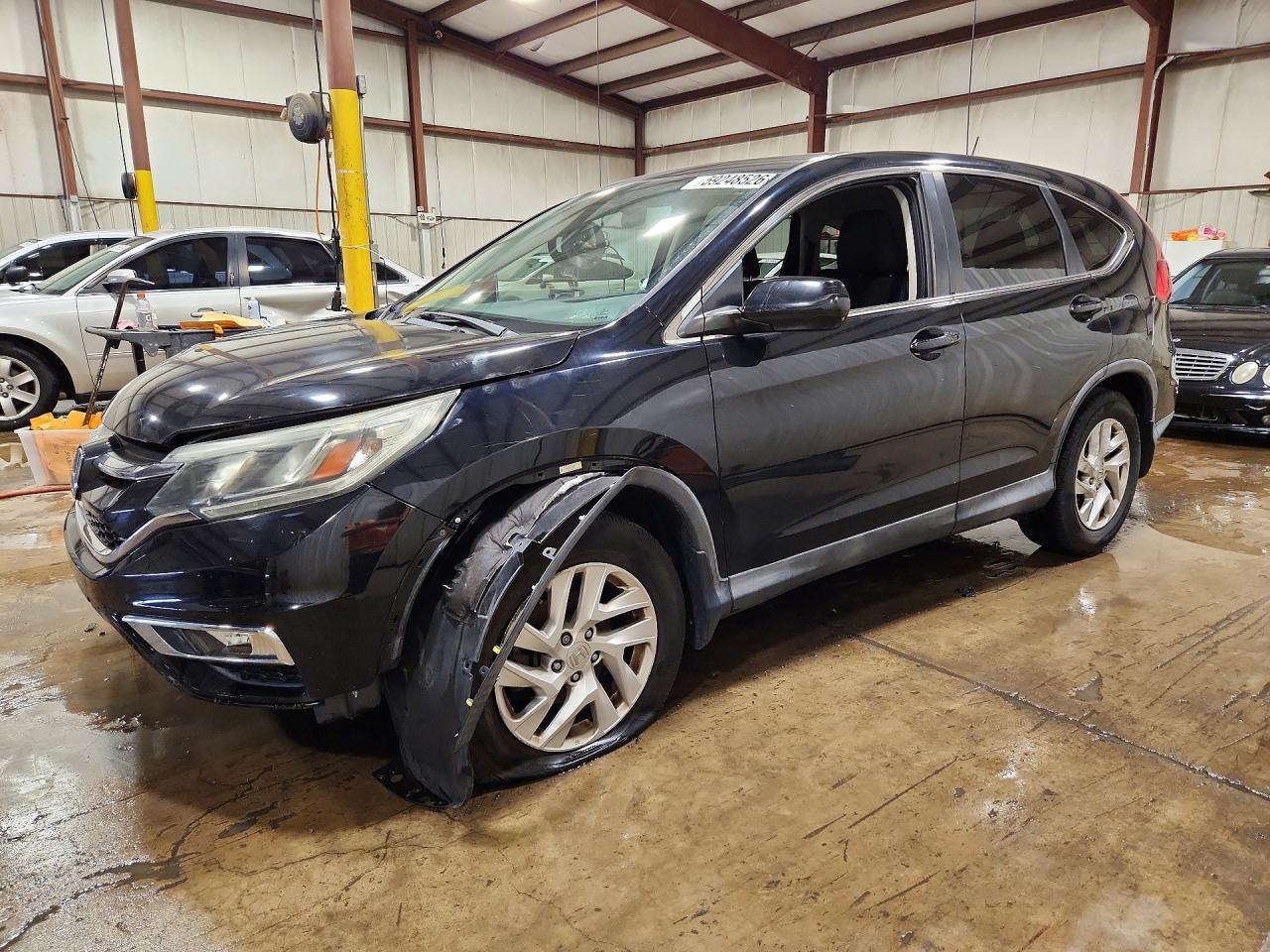 2015 Honda Cr-v Ex Black vin: 2HKRM4H55FH651087