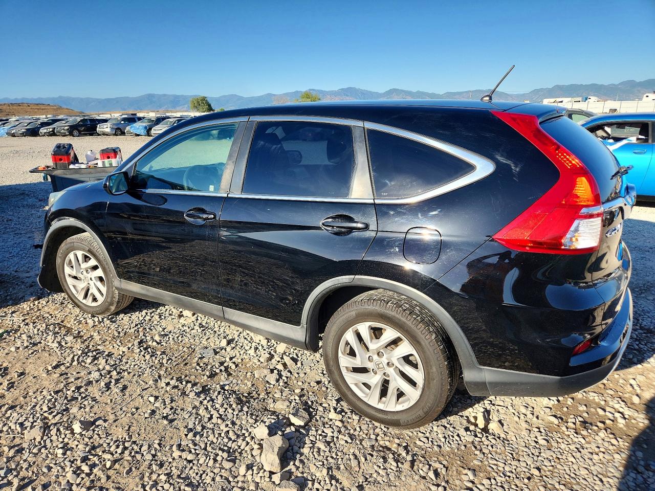 2015 Honda Cr-v Ex Черный vin: 2HKRM4H55FH653728
