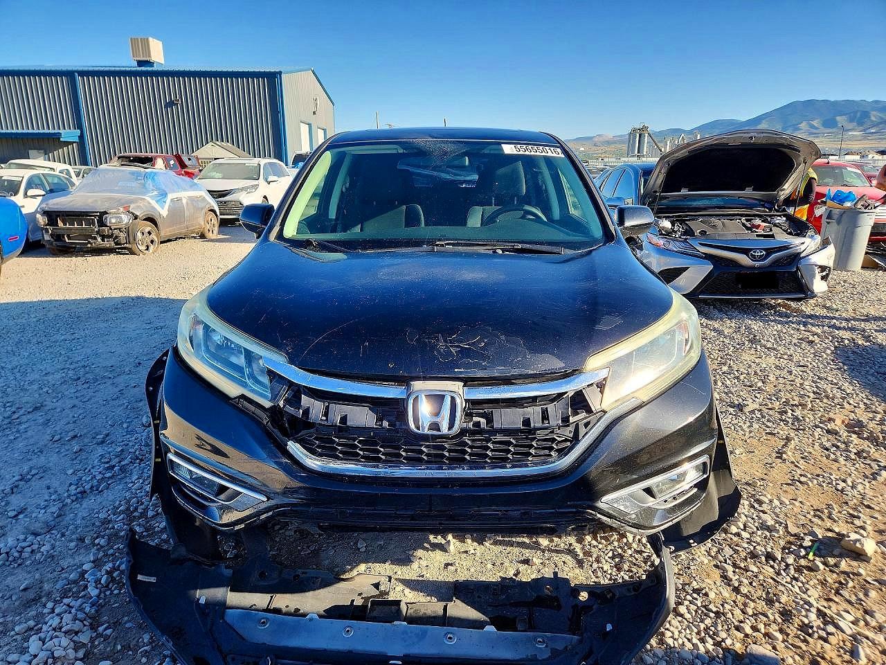 2015 Honda Cr-v Ex Черный vin: 2HKRM4H55FH653728