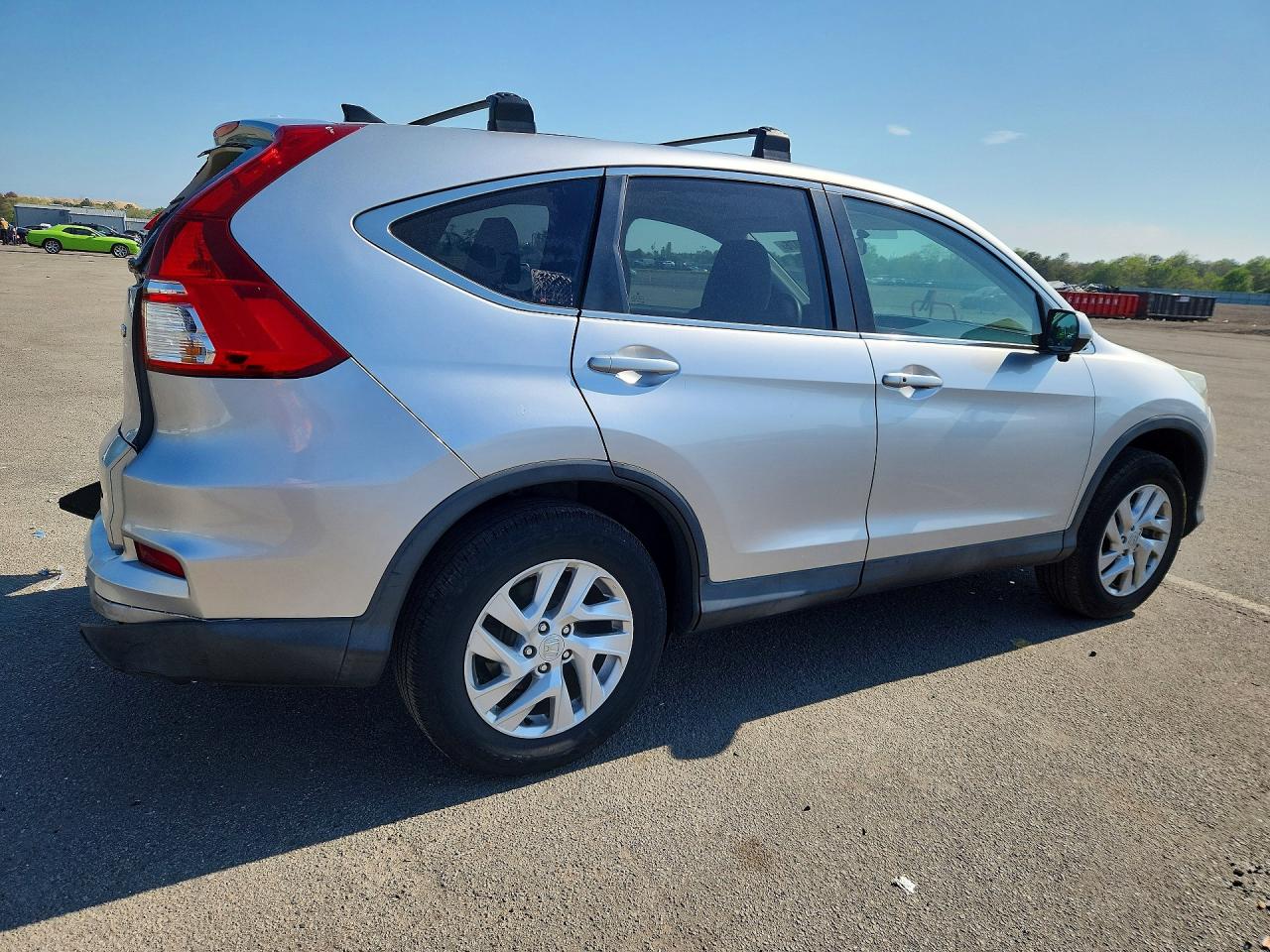2015 Honda Cr-v Ex Silver vin: 2HKRM4H55FH660923