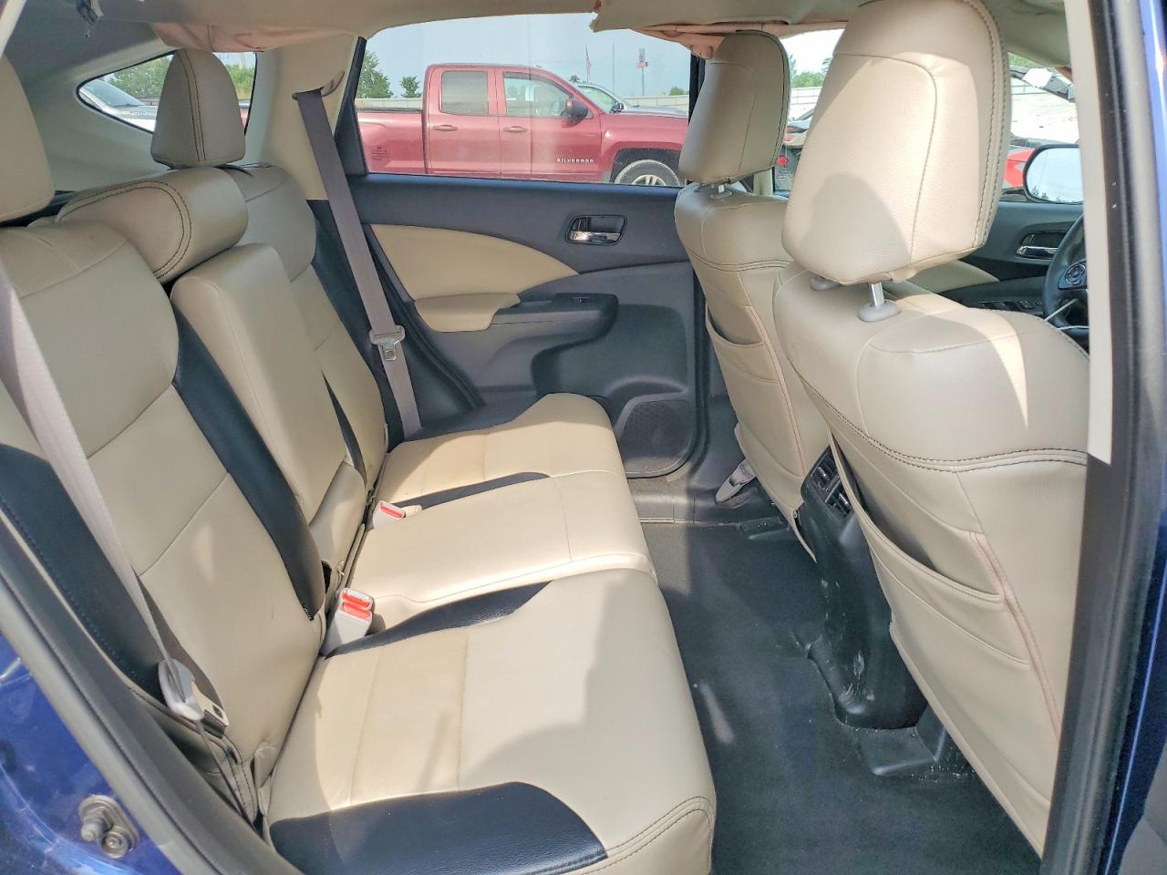 2015 Honda Cr-v Ex Синий vin: 2HKRM4H55FH673557