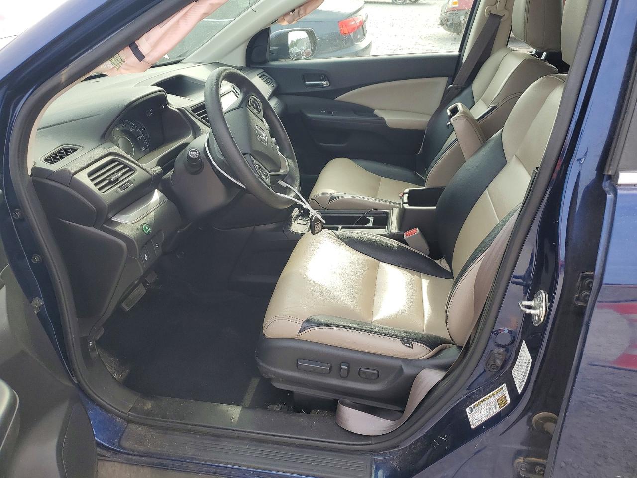 2015 Honda Cr-v Ex Синий vin: 2HKRM4H55FH673557