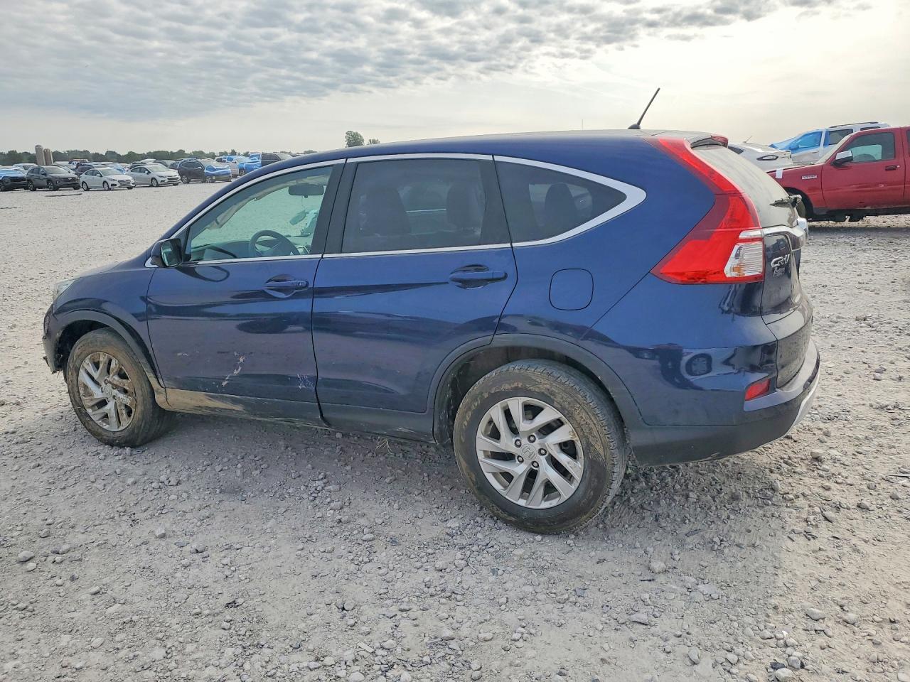 2015 Honda Cr-v Ex Синий vin: 2HKRM4H55FH673557