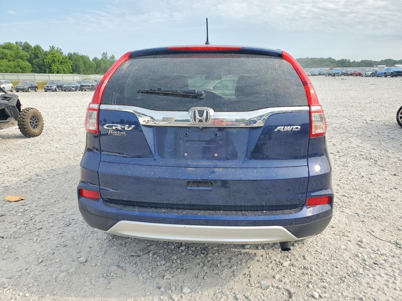 2015 Honda Cr-v Ex Синий vin: 2HKRM4H55FH673557