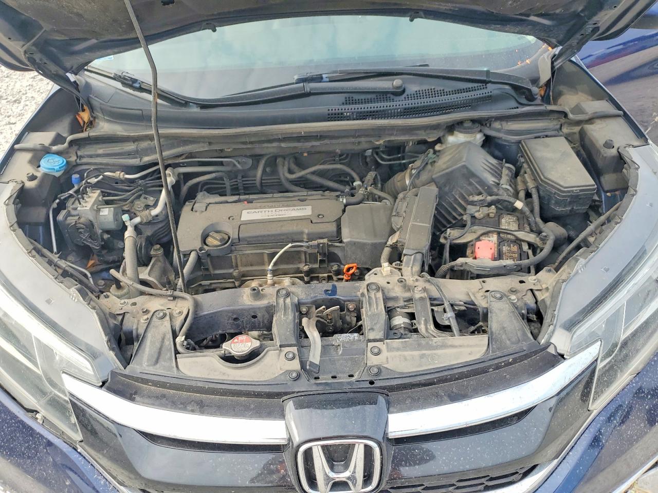 2015 Honda Cr-v Ex Синий vin: 2HKRM4H55FH673557