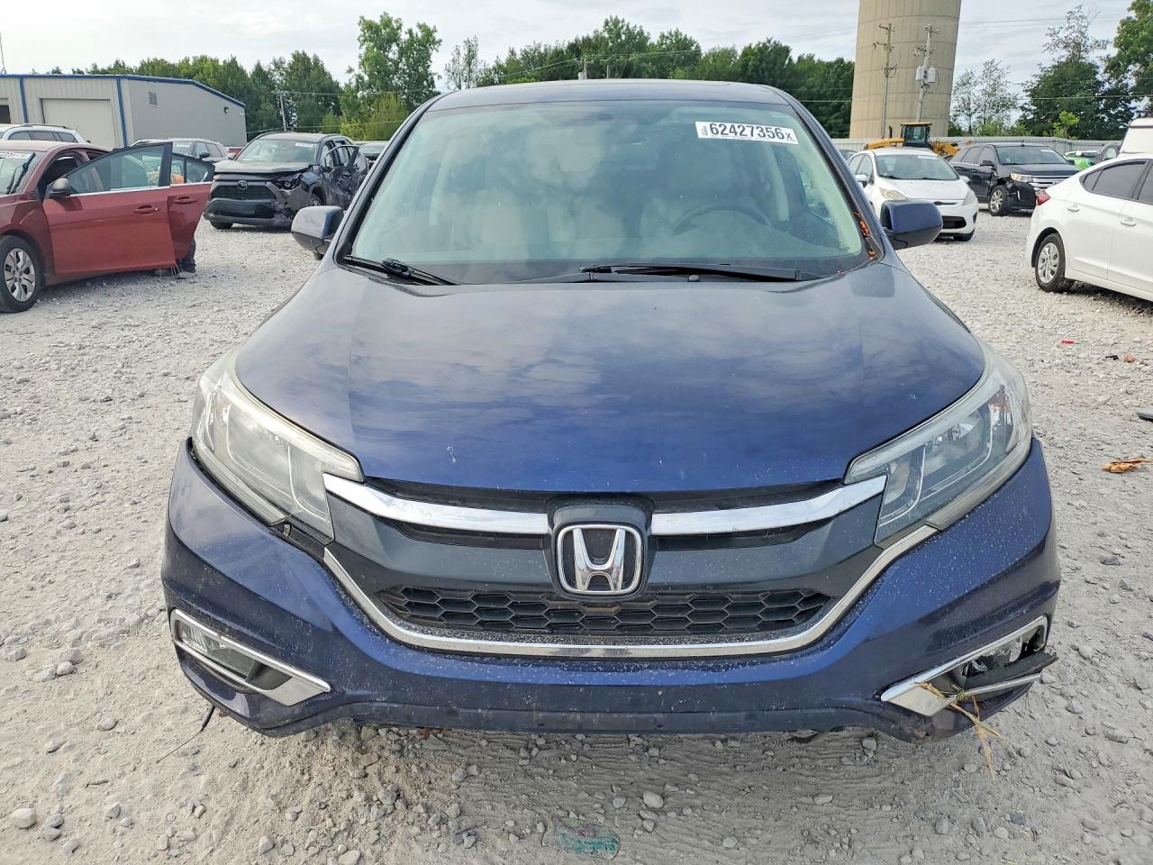2015 Honda Cr-v Ex Синий vin: 2HKRM4H55FH673557
