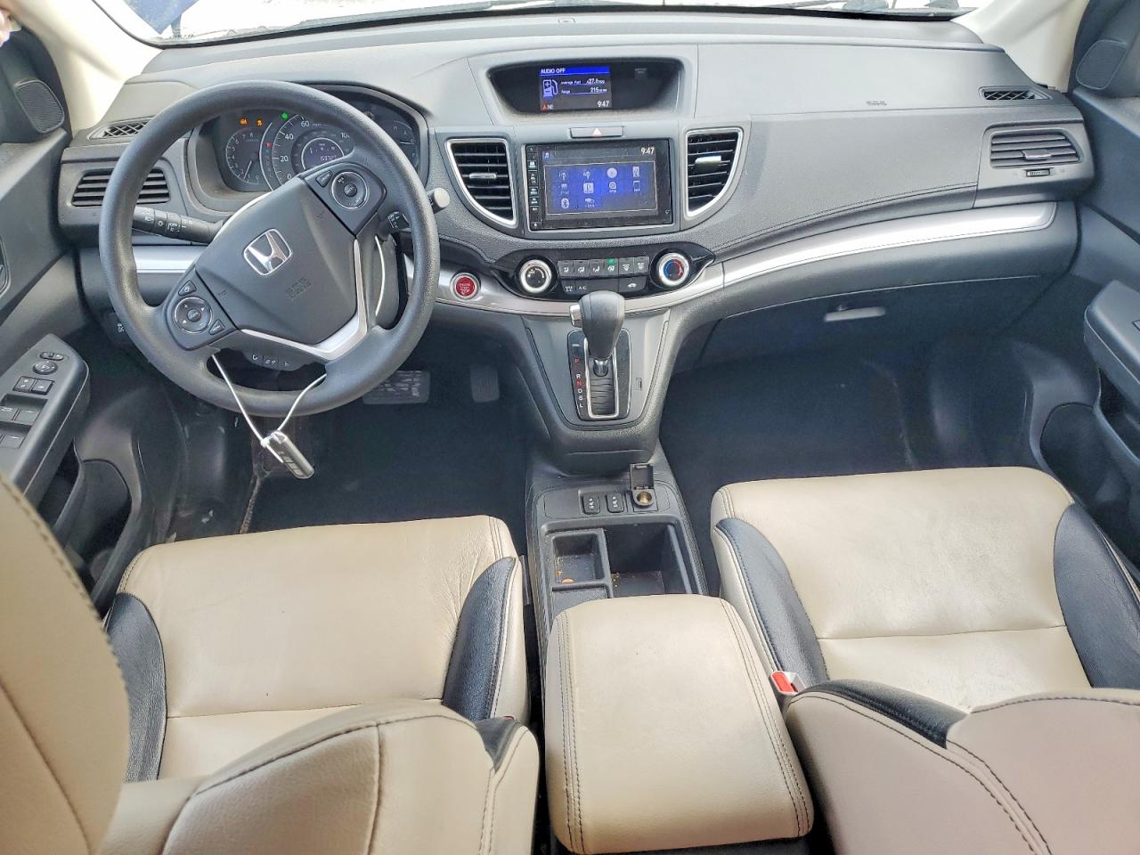 2015 Honda Cr-v Ex Синий vin: 2HKRM4H55FH673557