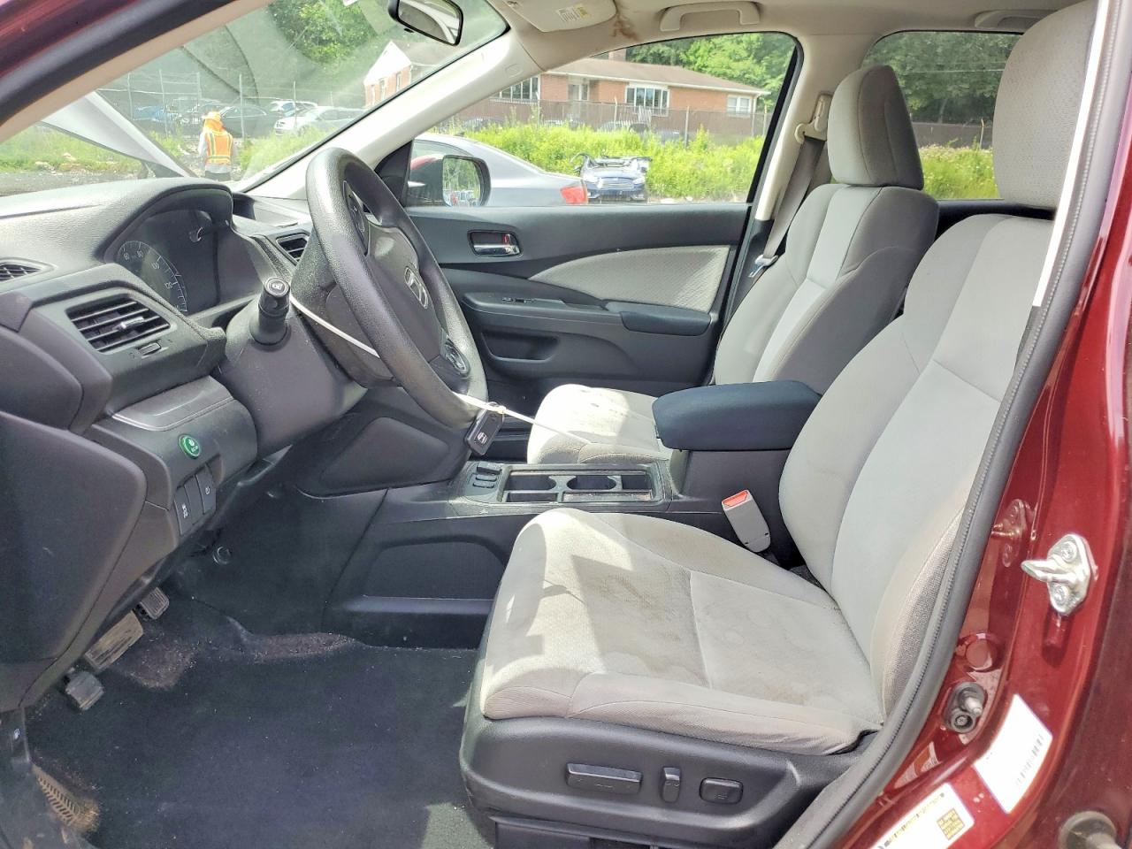 2015 Honda Cr-v Ex Burgundy vin: 2HKRM4H55FH676393