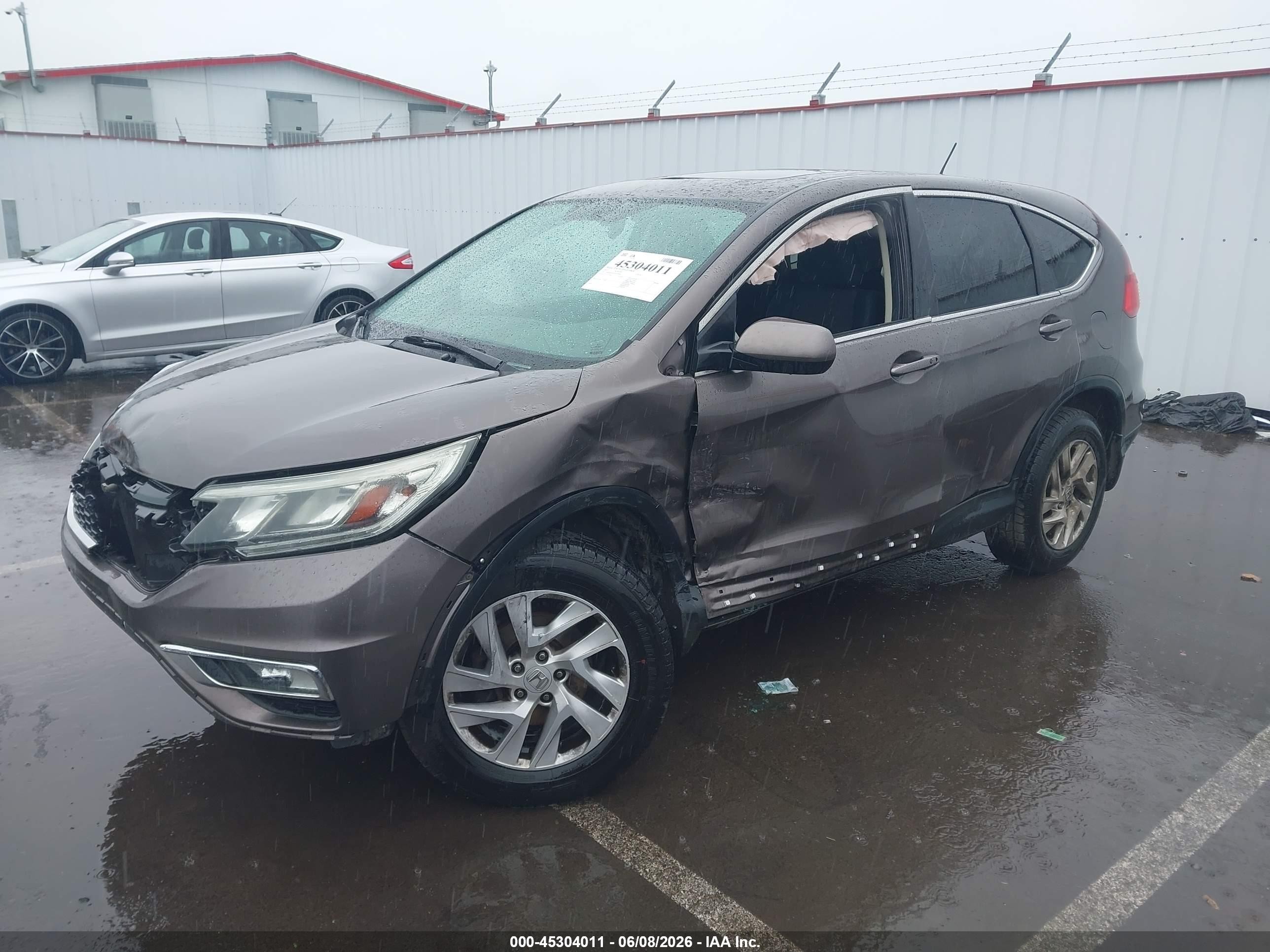 2015 Honda Cr-v Ex Коричневый vin: 2HKRM4H55FH678984