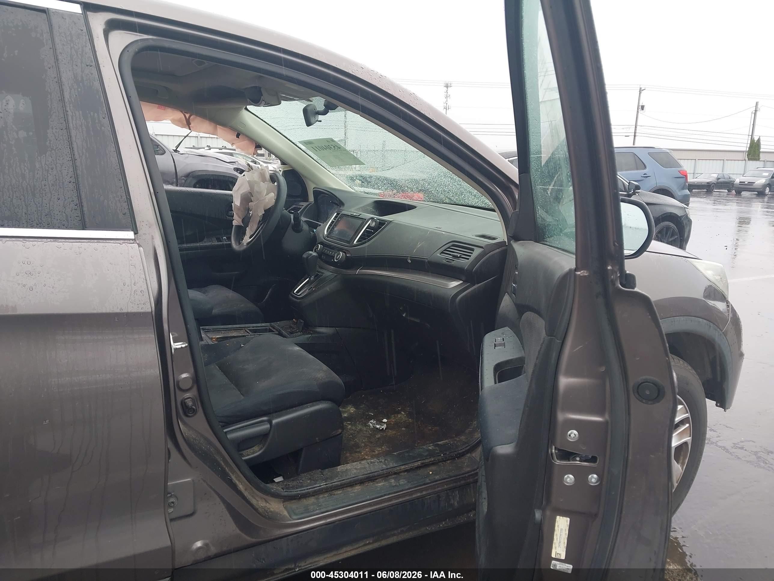 2015 Honda Cr-v Ex Коричневый vin: 2HKRM4H55FH678984