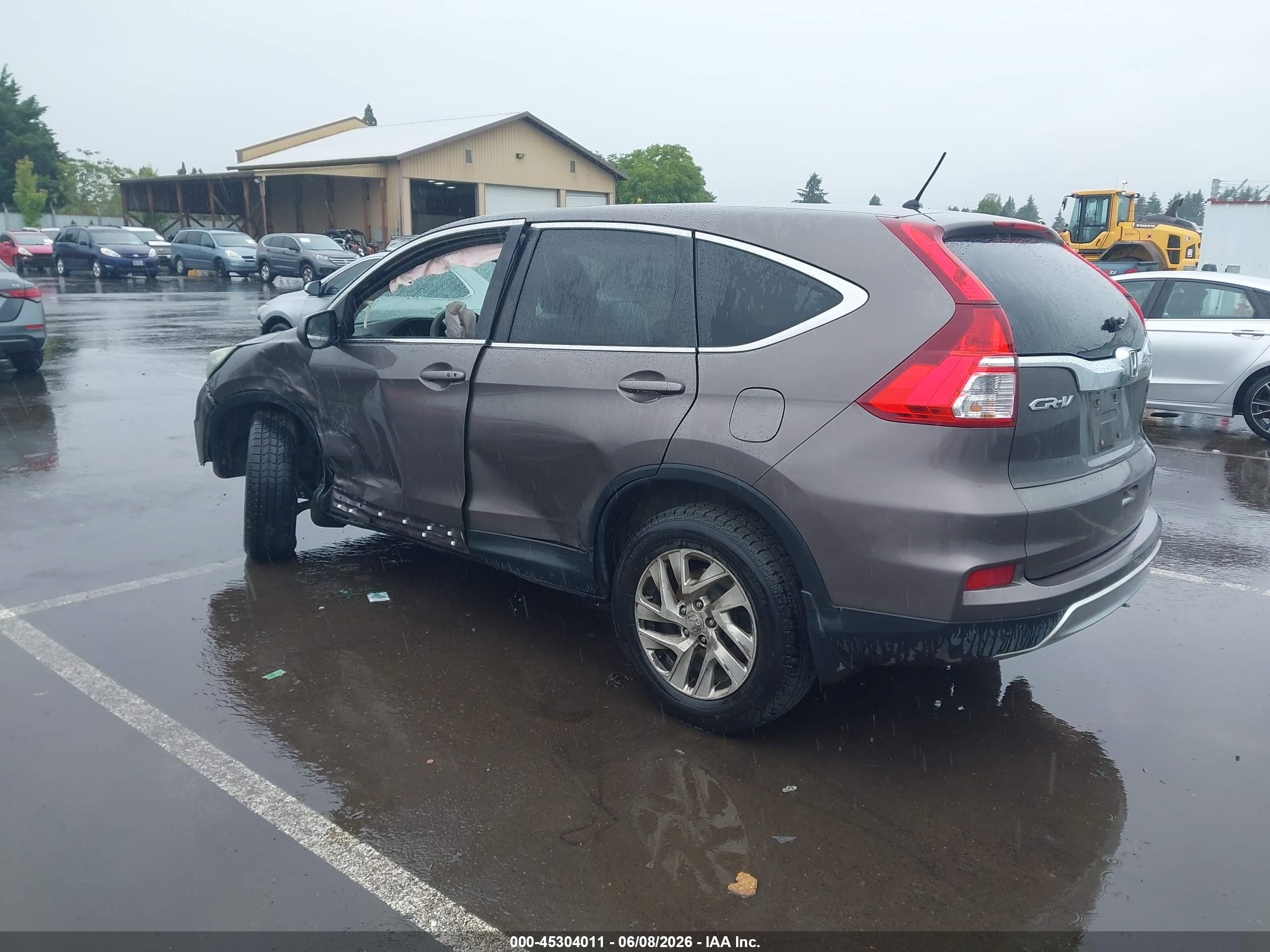 2015 Honda Cr-v Ex Коричневый vin: 2HKRM4H55FH678984