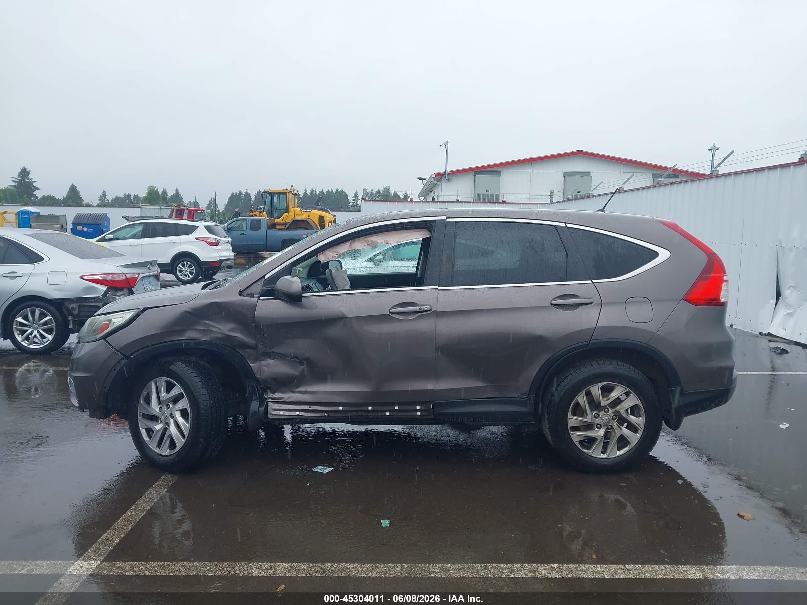 2015 Honda Cr-v Ex Коричневый vin: 2HKRM4H55FH678984