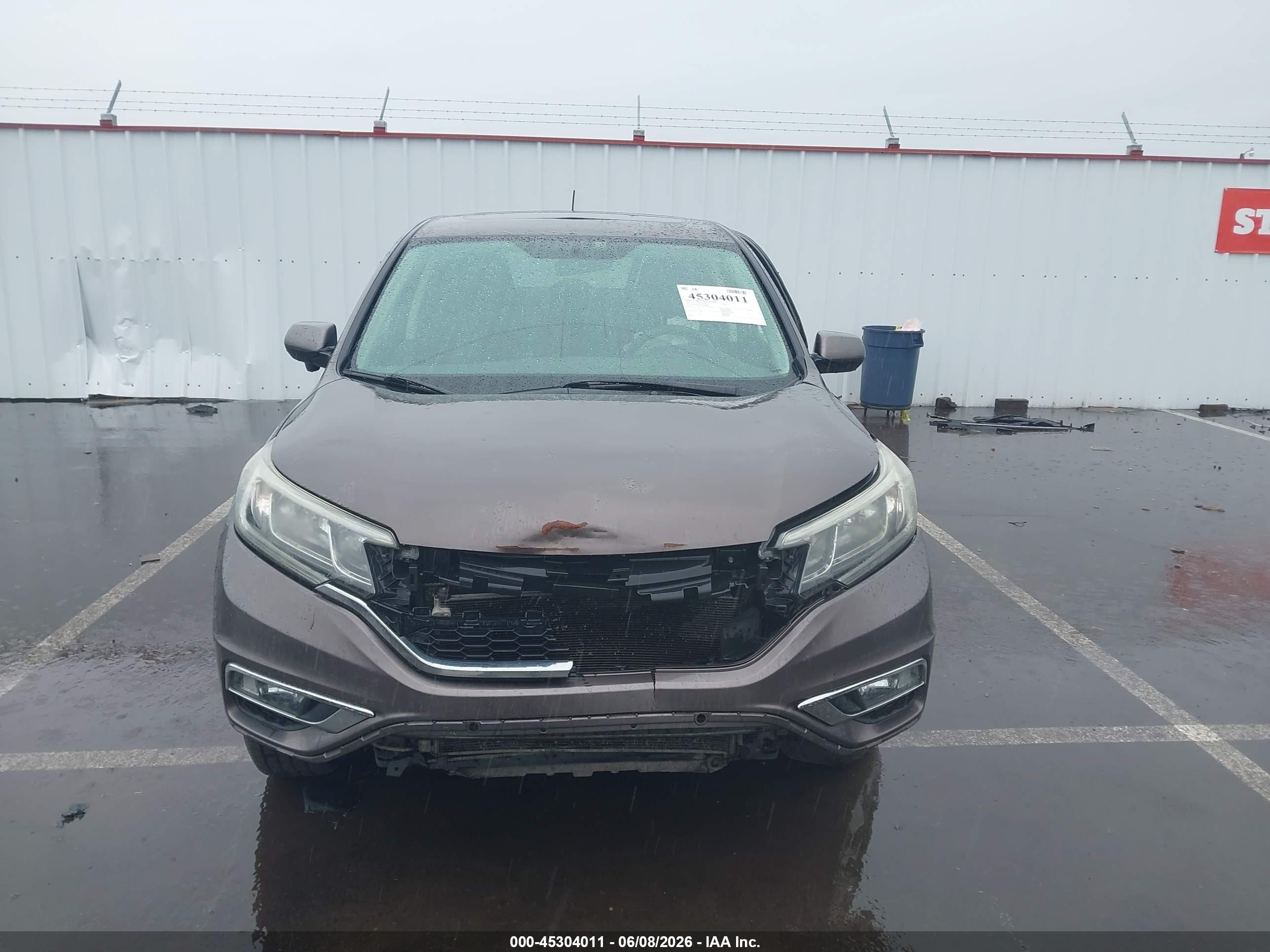 2015 Honda Cr-v Ex Коричневый vin: 2HKRM4H55FH678984
