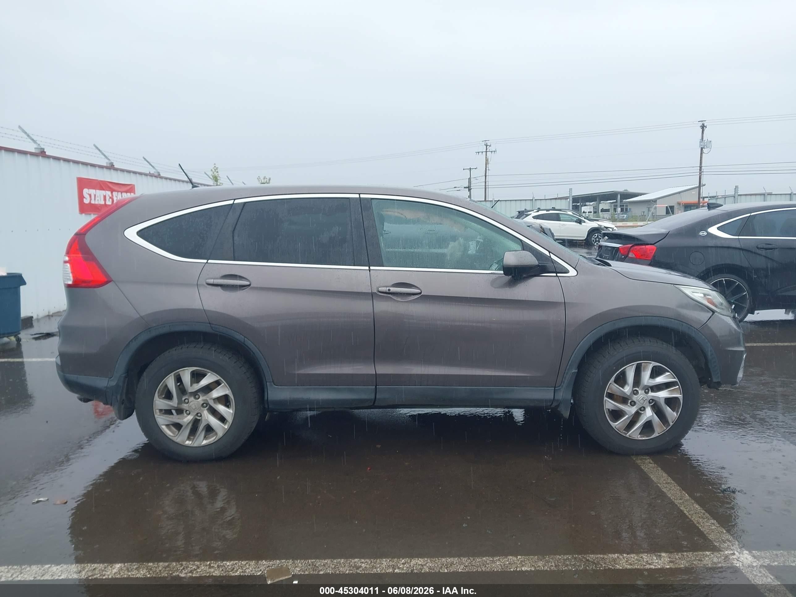 2015 Honda Cr-v Ex Коричневый vin: 2HKRM4H55FH678984