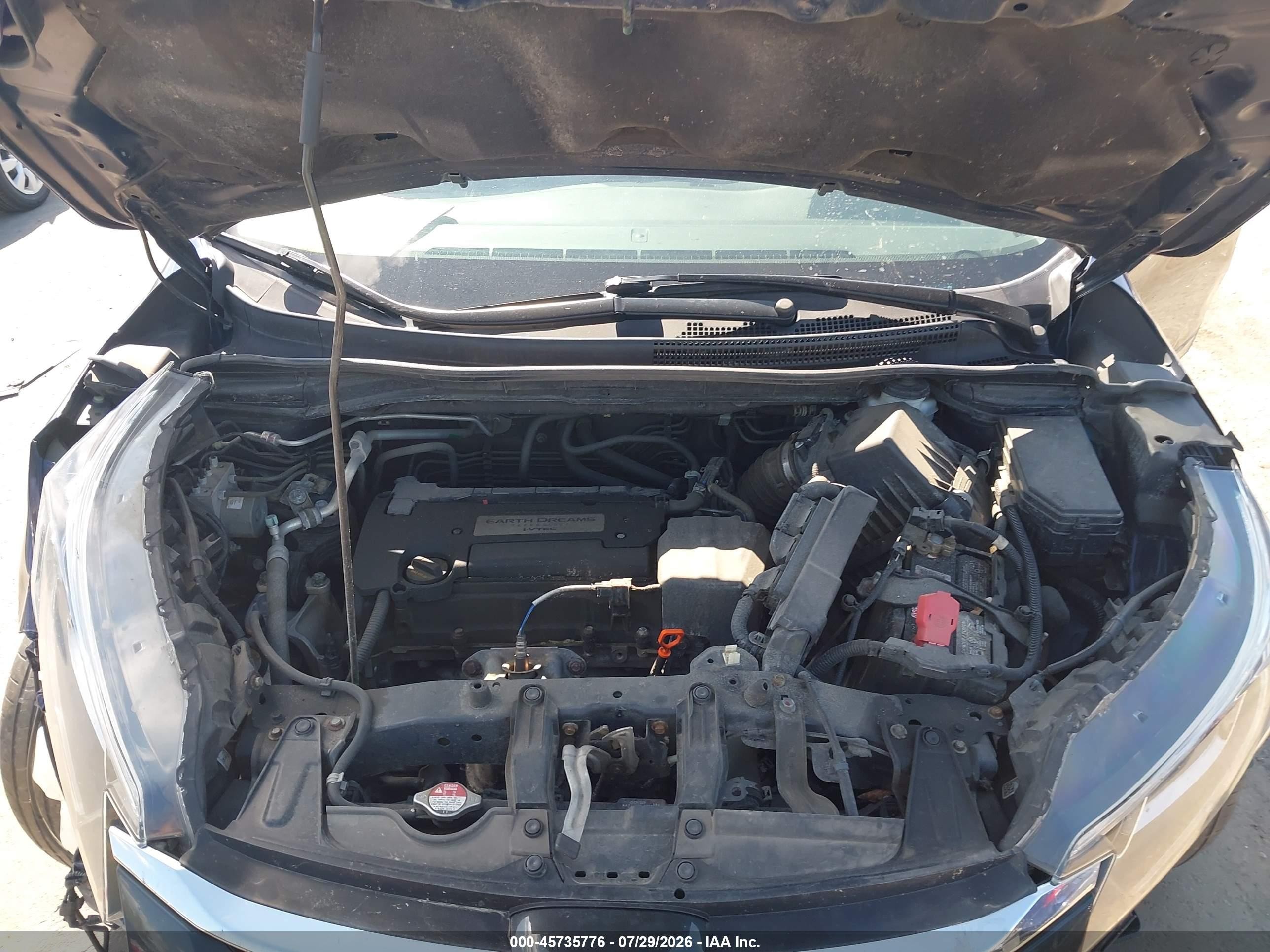 2015 Honda Cr-v Ex Dark Blue vin: 2HKRM4H55FH691153