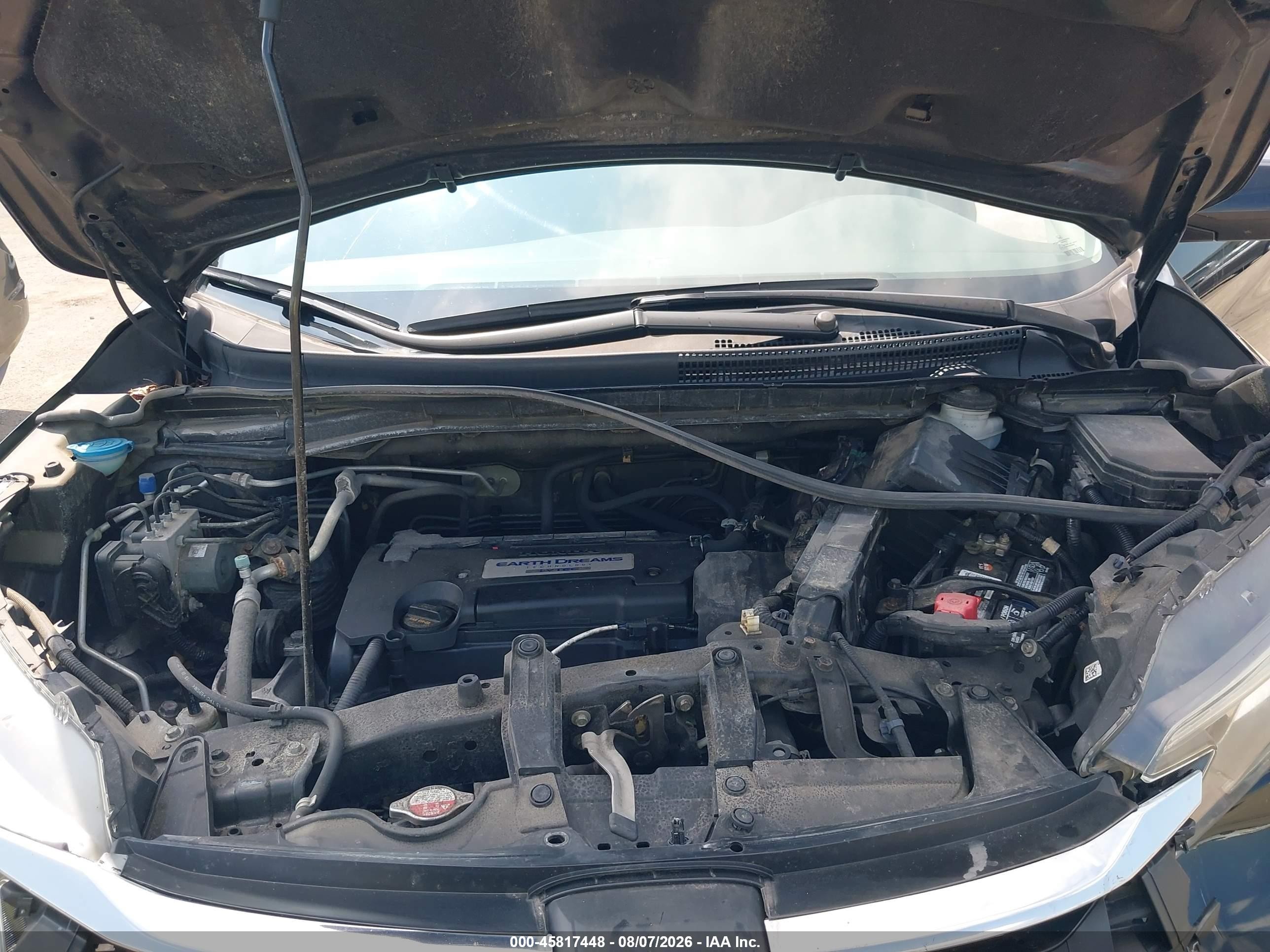 2015 Honda Cr-v Ex Черный vin: 2HKRM4H55FH699804