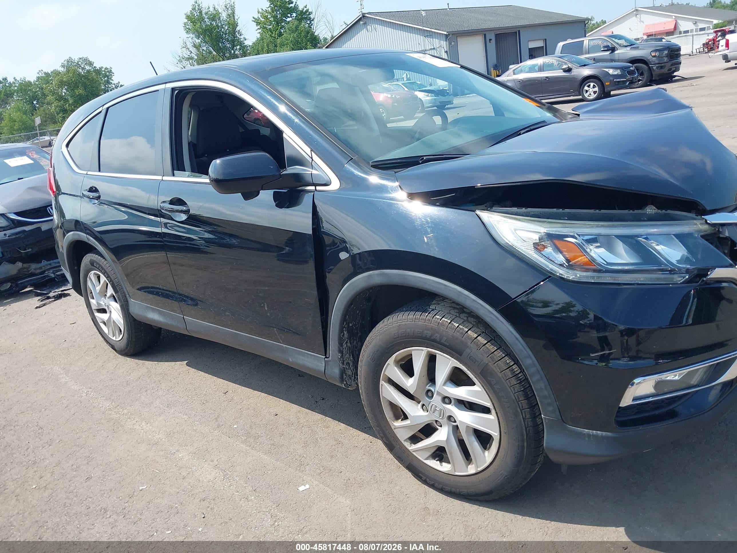 2015 Honda Cr-v Ex Черный vin: 2HKRM4H55FH699804