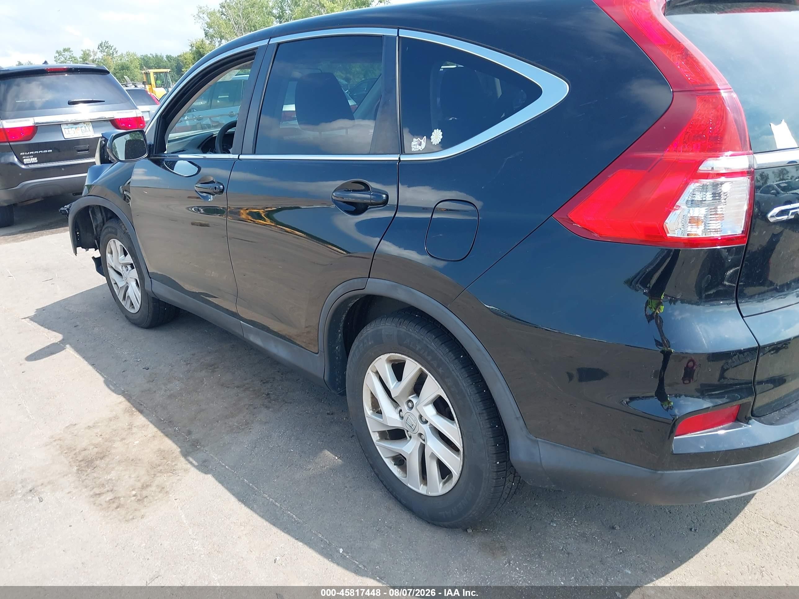 2015 Honda Cr-v Ex Черный vin: 2HKRM4H55FH699804