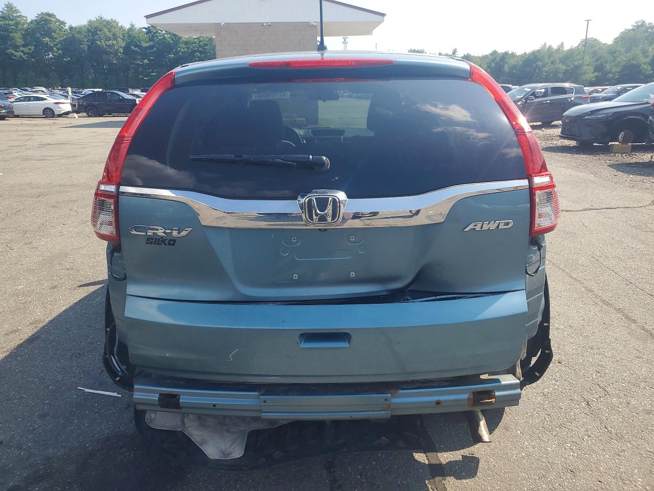 2015 Honda Cr-v Ex Blue vin: 2HKRM4H55FH705911