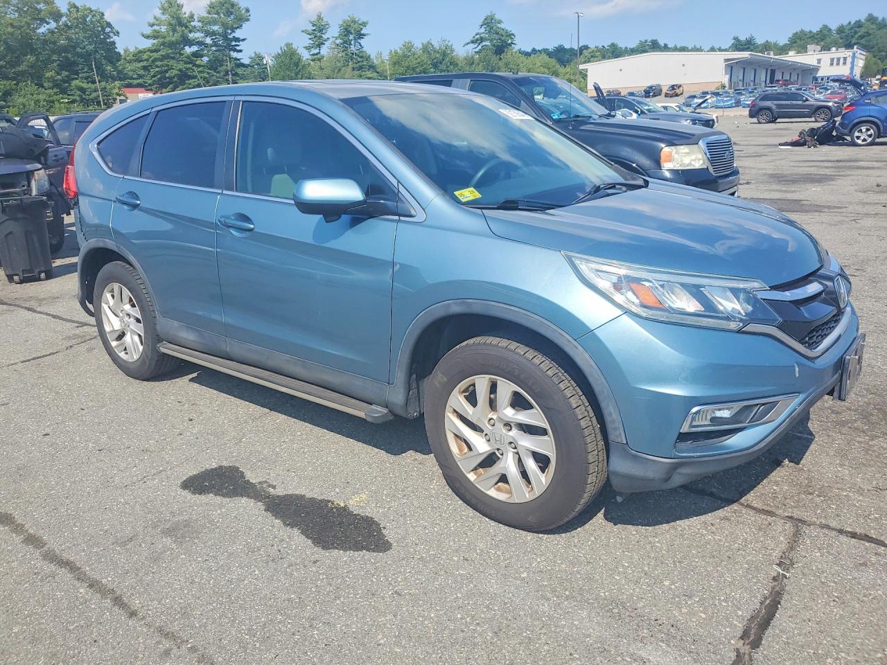 2015 Honda Cr-v Ex Blue vin: 2HKRM4H55FH705911