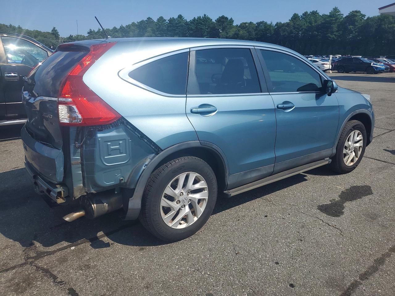 2015 Honda Cr-v Ex Blue vin: 2HKRM4H55FH705911