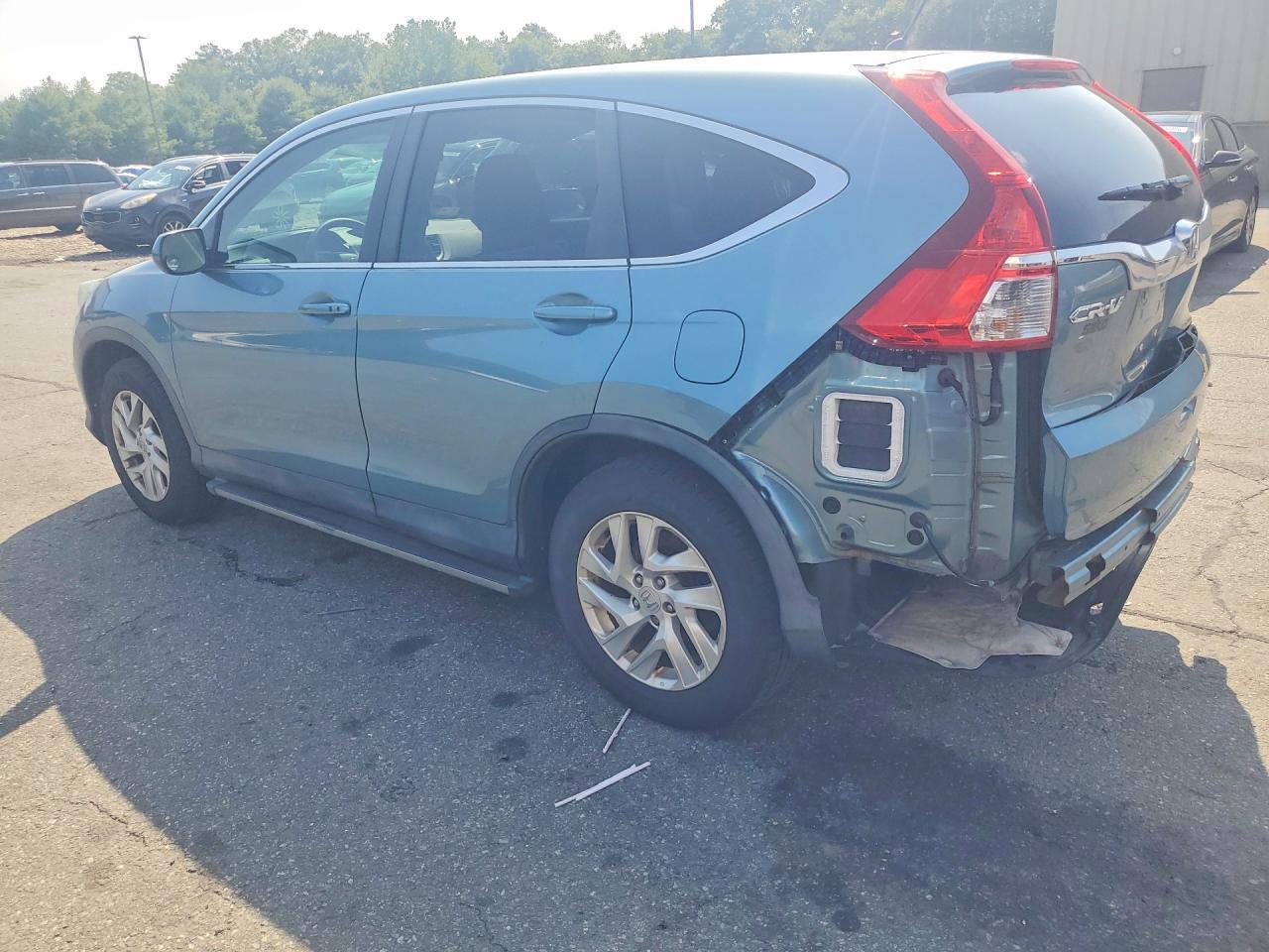 2015 Honda Cr-v Ex Blue vin: 2HKRM4H55FH705911