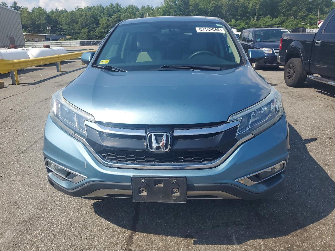 2015 Honda Cr-v Ex Blue vin: 2HKRM4H55FH705911