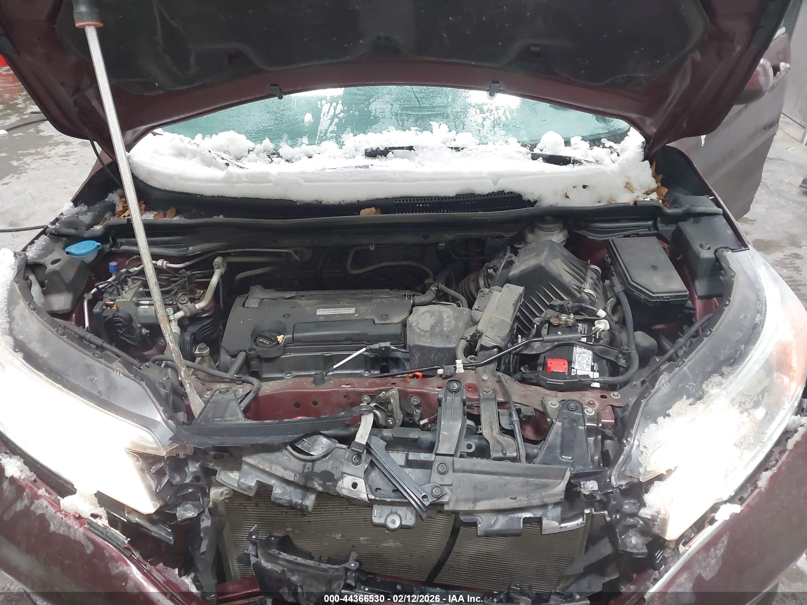 2016 Honda Cr-v Ex Burgundy vin: 2HKRM4H55GH604580