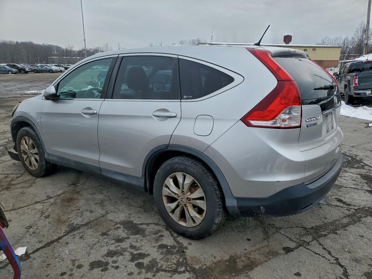 2012 Honda Cr-v Ex Silver vin: 2HKRM4H56CH611435
