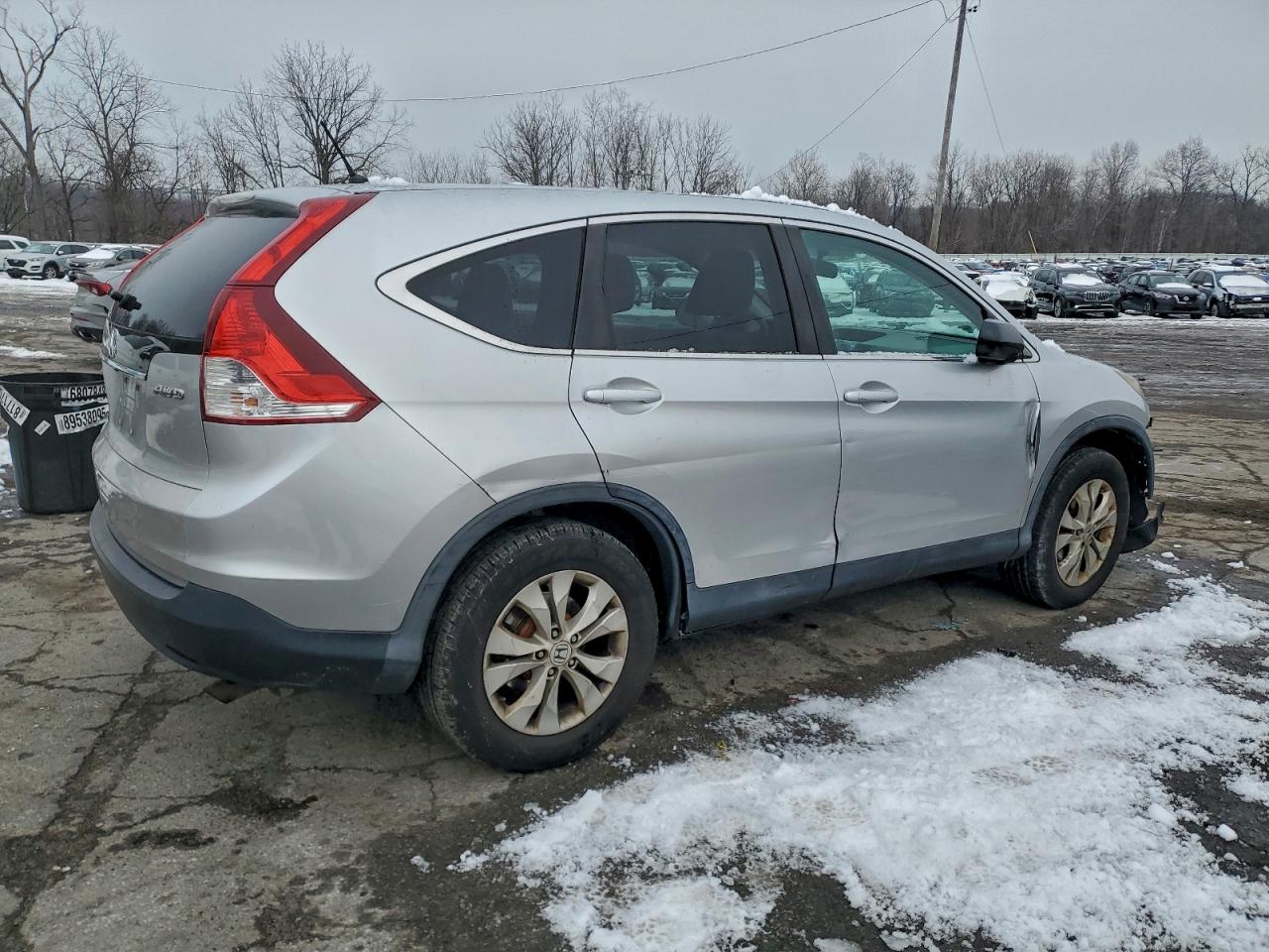 2012 Honda Cr-v Ex Silver vin: 2HKRM4H56CH611435