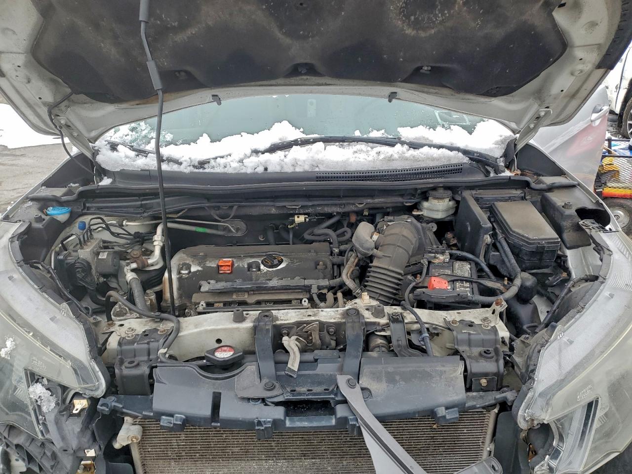 2012 Honda Cr-v Ex Silver vin: 2HKRM4H56CH611435