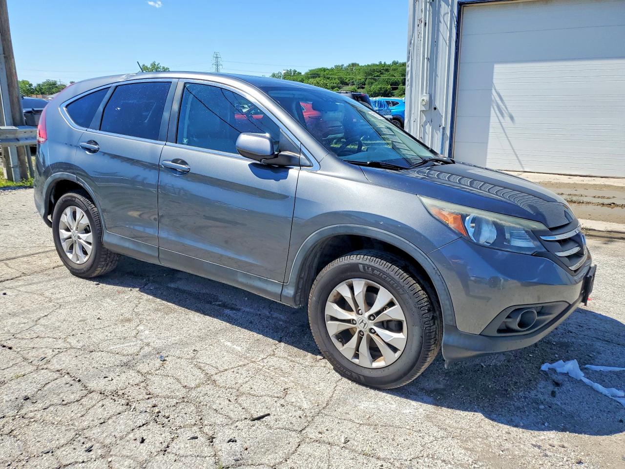 2012 Honda Cr-v Ex Gray vin: 2HKRM4H56CH627800
