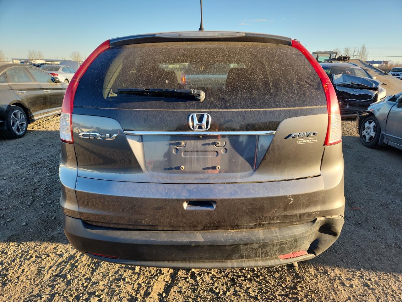 2013 Honda Cr-v Ex Gray vin: 2HKRM4H56DH101054